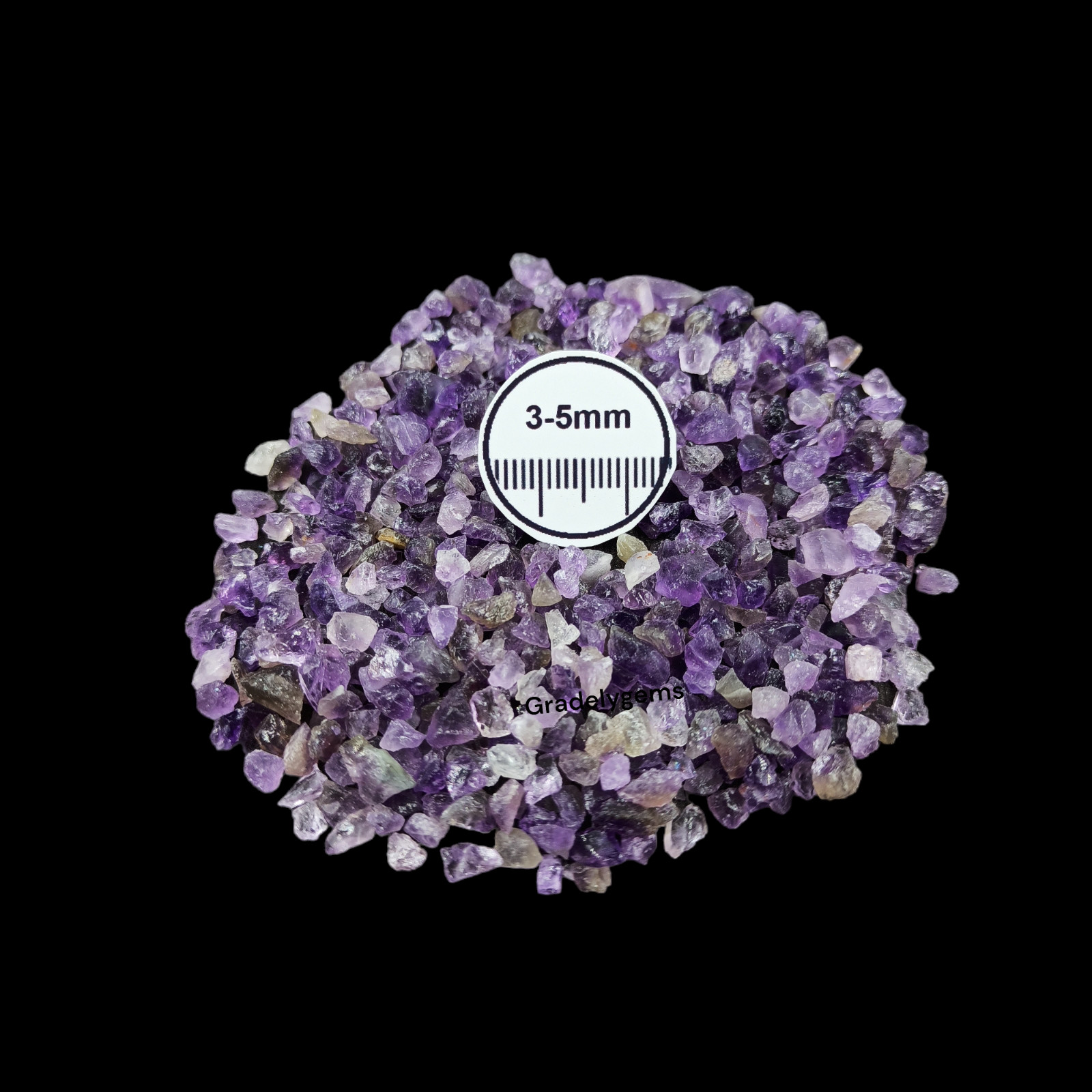 Authentic Amethyst Gemstone Crushed Powder – Premium Quality for Resin Art