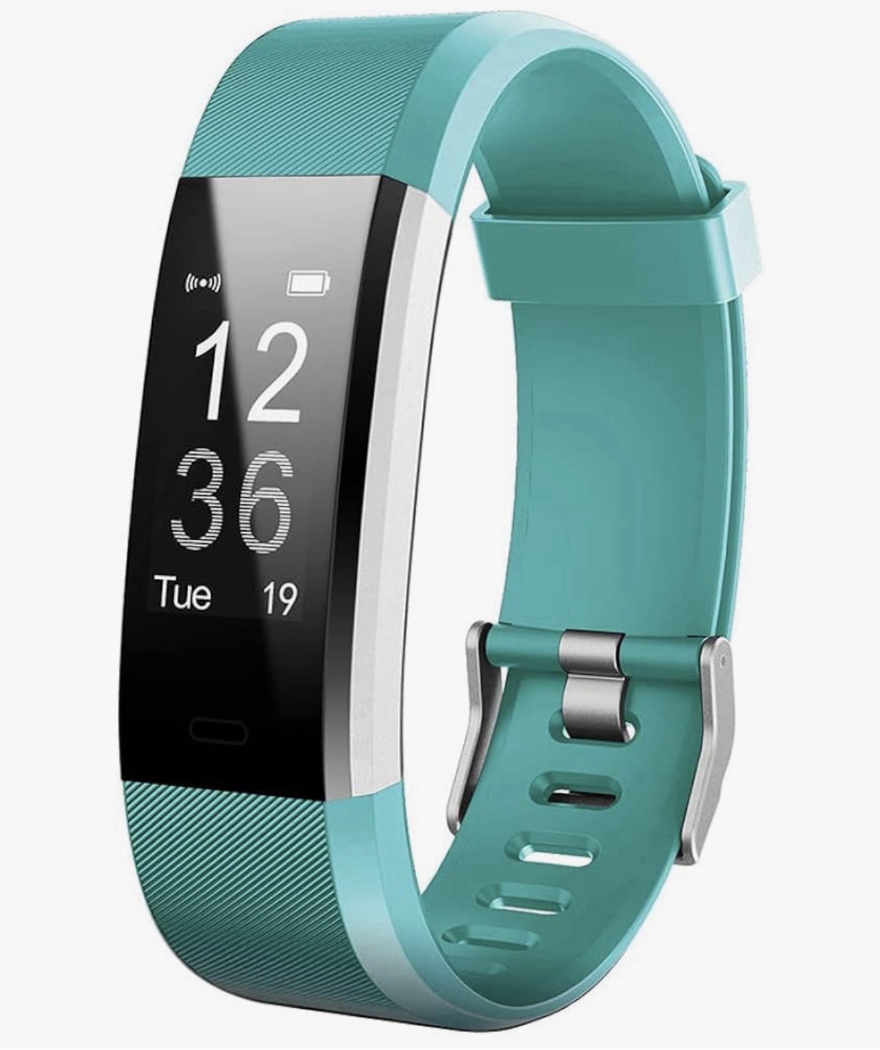 20mm Silicone Watch Strap Compatible with ID115Plus HR Fitness Tracker