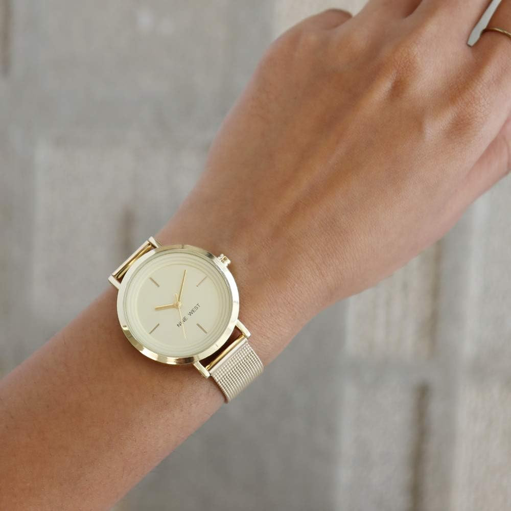 Reloj pulsera malla mujer elegante moderno ligero accesorio moda casual diario
