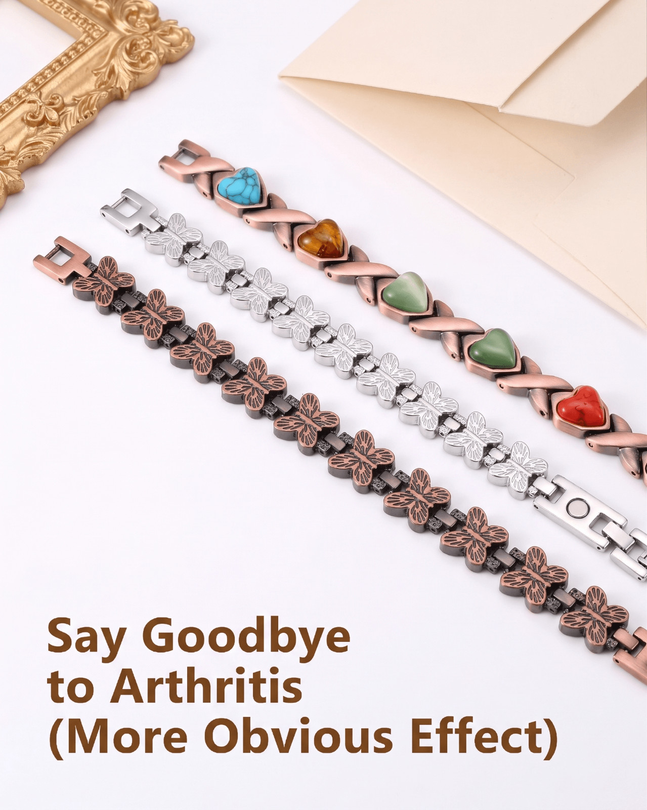 GMOX-Woman Butterfly Copper Bracelet Luxury&Elegance|Couple Magnetic Bracelet