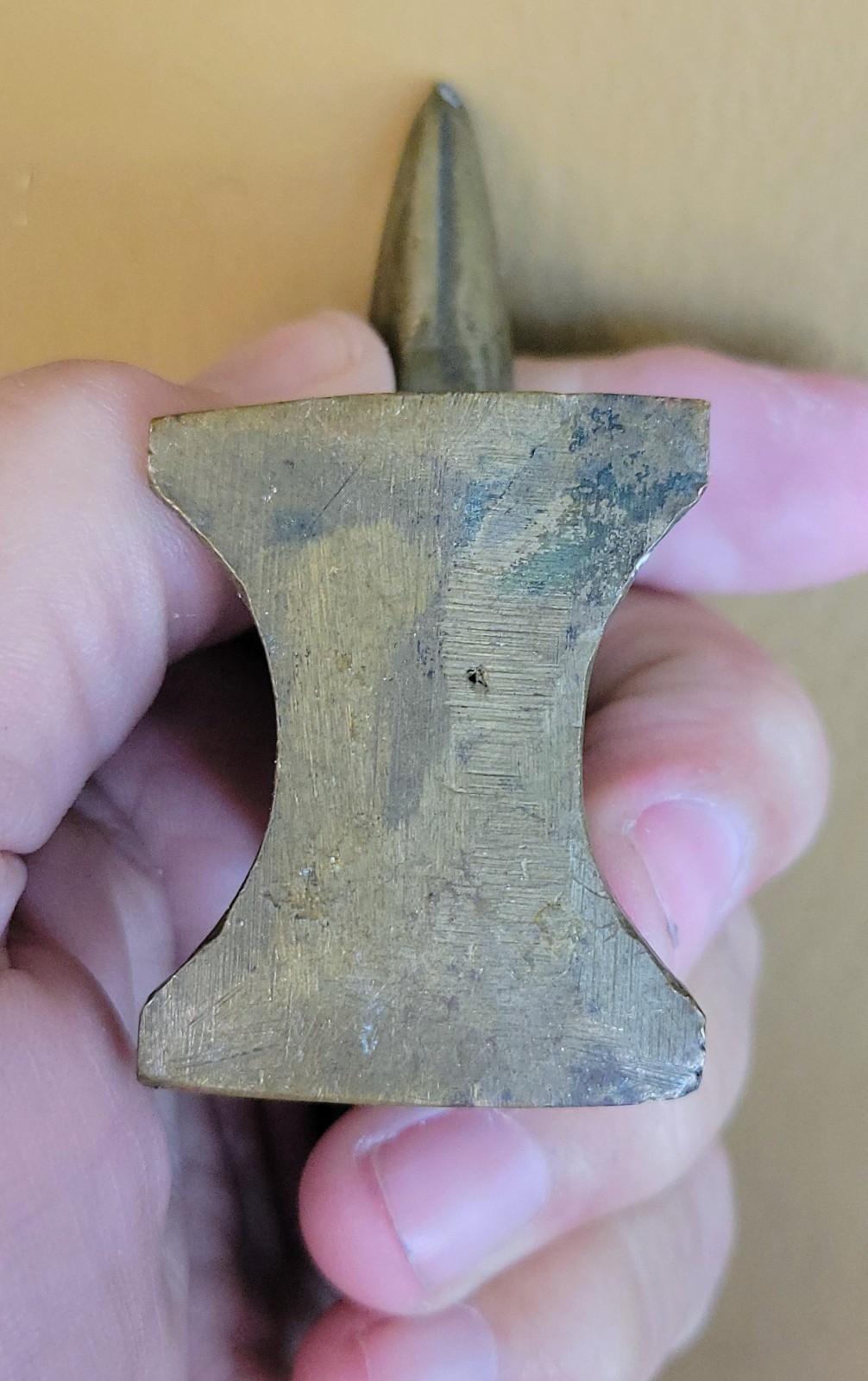 Vintage Jeweler’s Anvil Watch Making Repair Solid Brass – NICE!