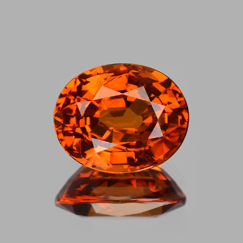 1.89Cts Exceptional Natural Spessartine Garnet Nice Oval Shape Loose Gemstone