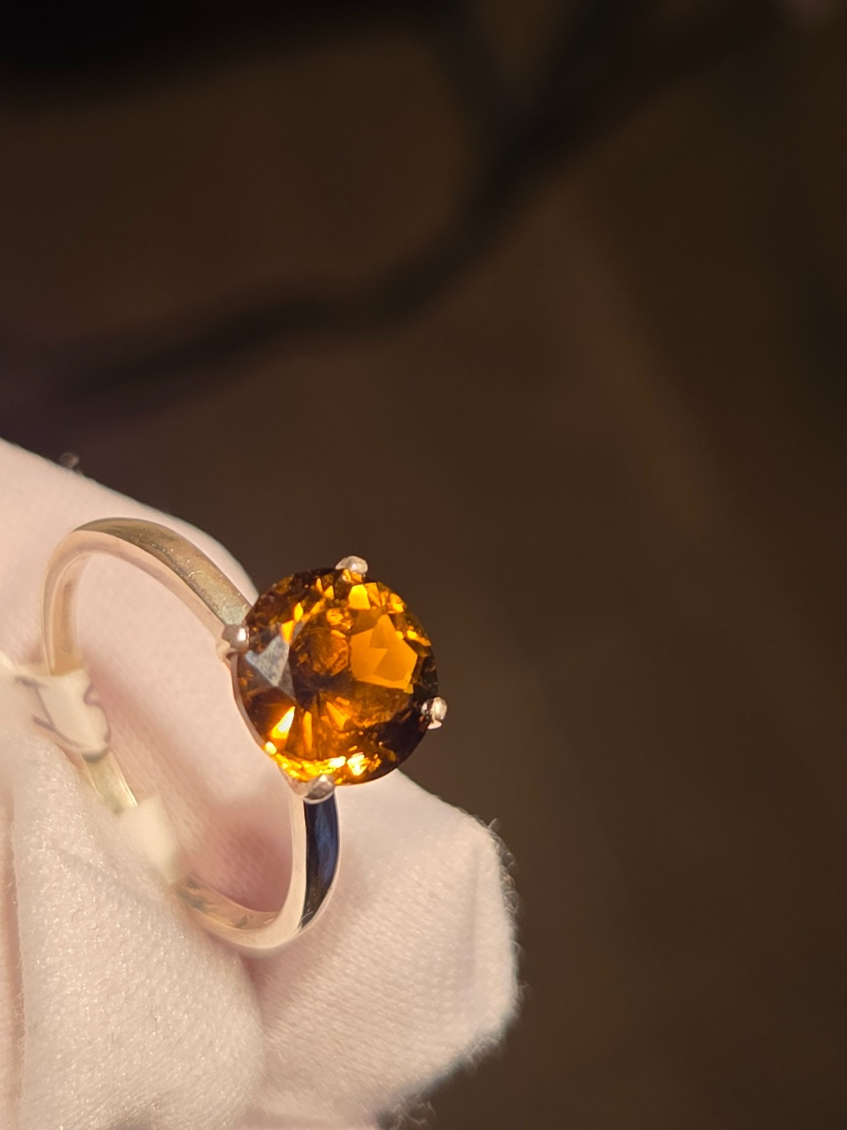 EXCELLENT ORANGE YELLOW TOURMALINE! RICH VIVID COLOR/TONES/CLARITY! 2.10CT!!!