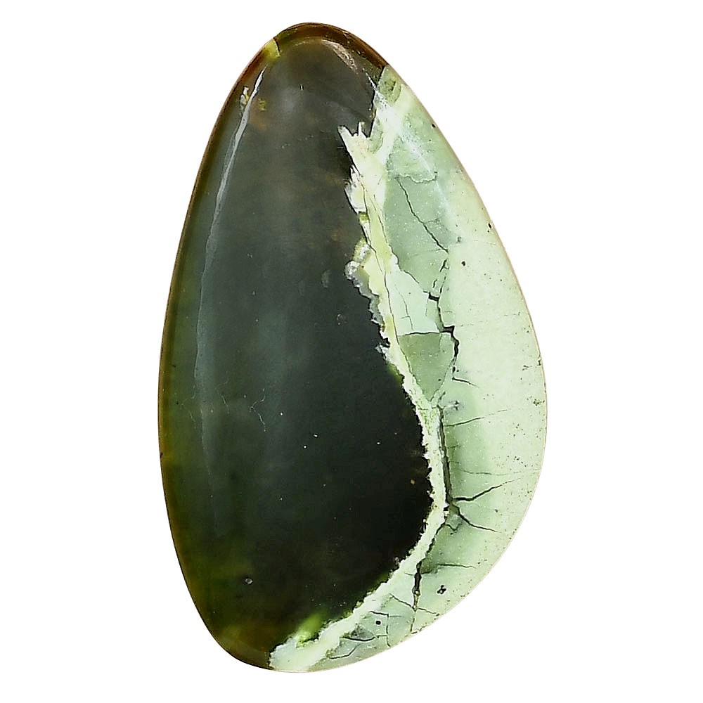 Natural Chrome Chalcedony 37.25×22.4×4.8 mm Fancy Polished Gemstone LS03580-61