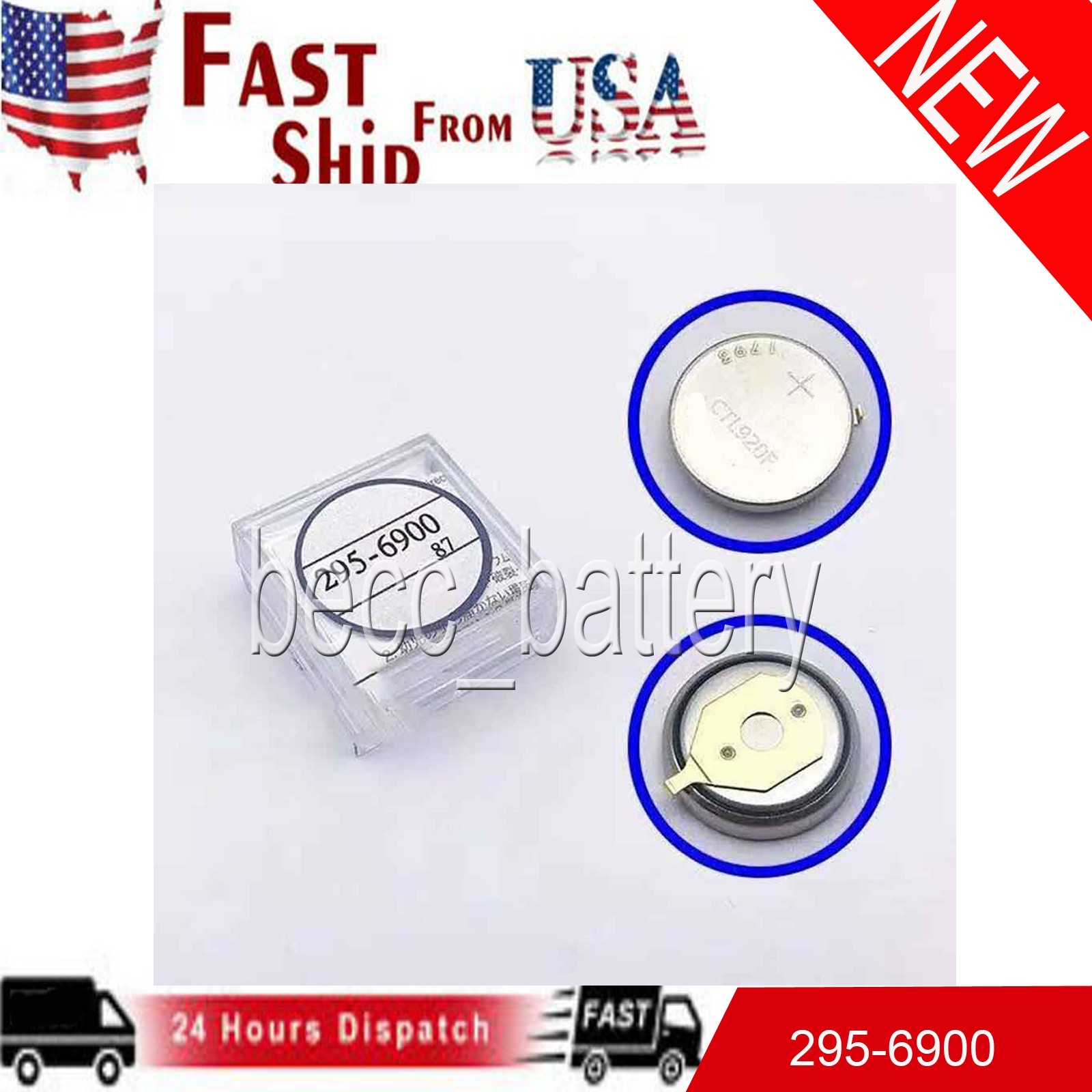 Watch Battery For Citizen Eco-Drive 295-6900 Capacitor BL9000-59F AV0050-54A