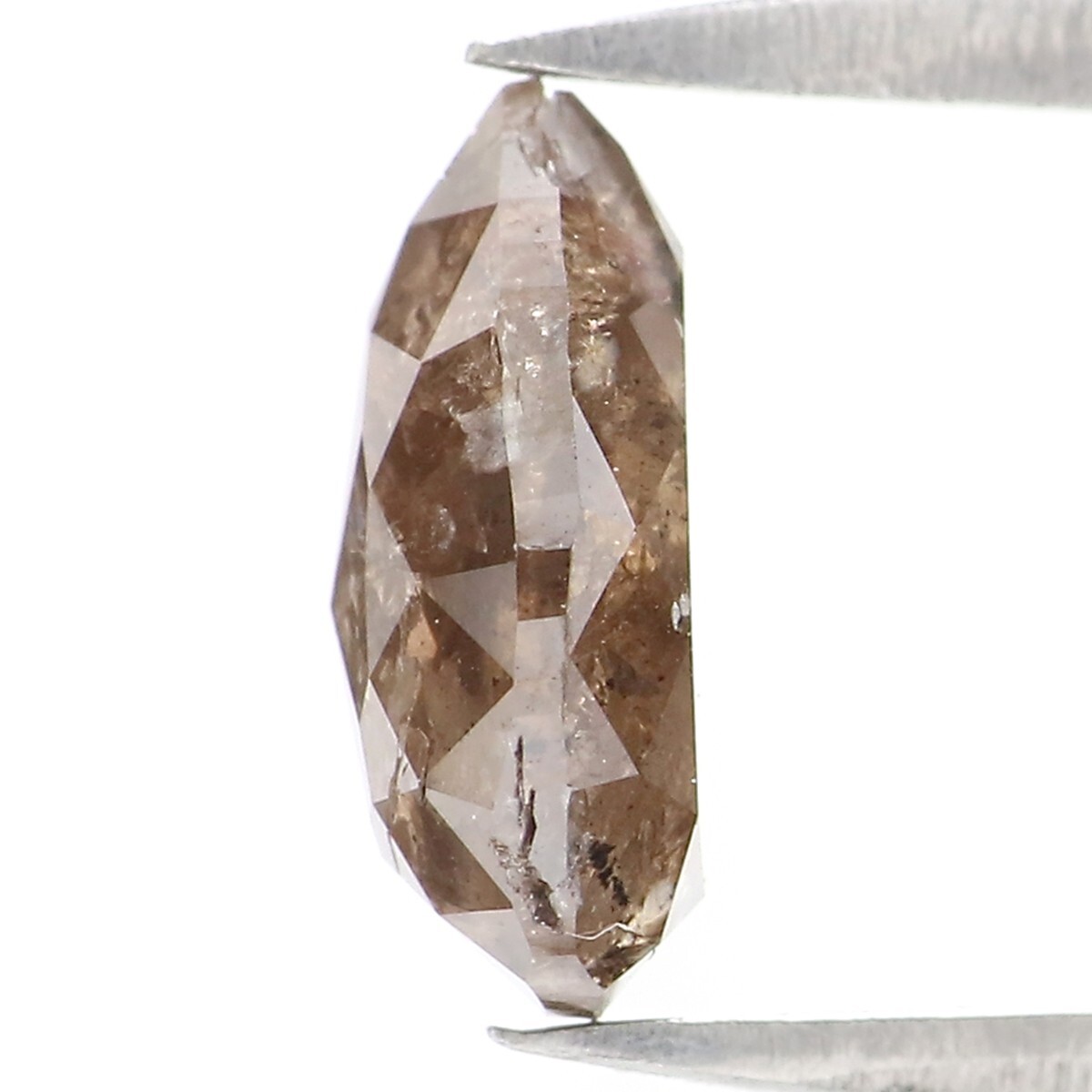 1.55 Ct Natural Loose Pear Shape Diamond 9.05 MM Brown Color Pear Diamond NQ801