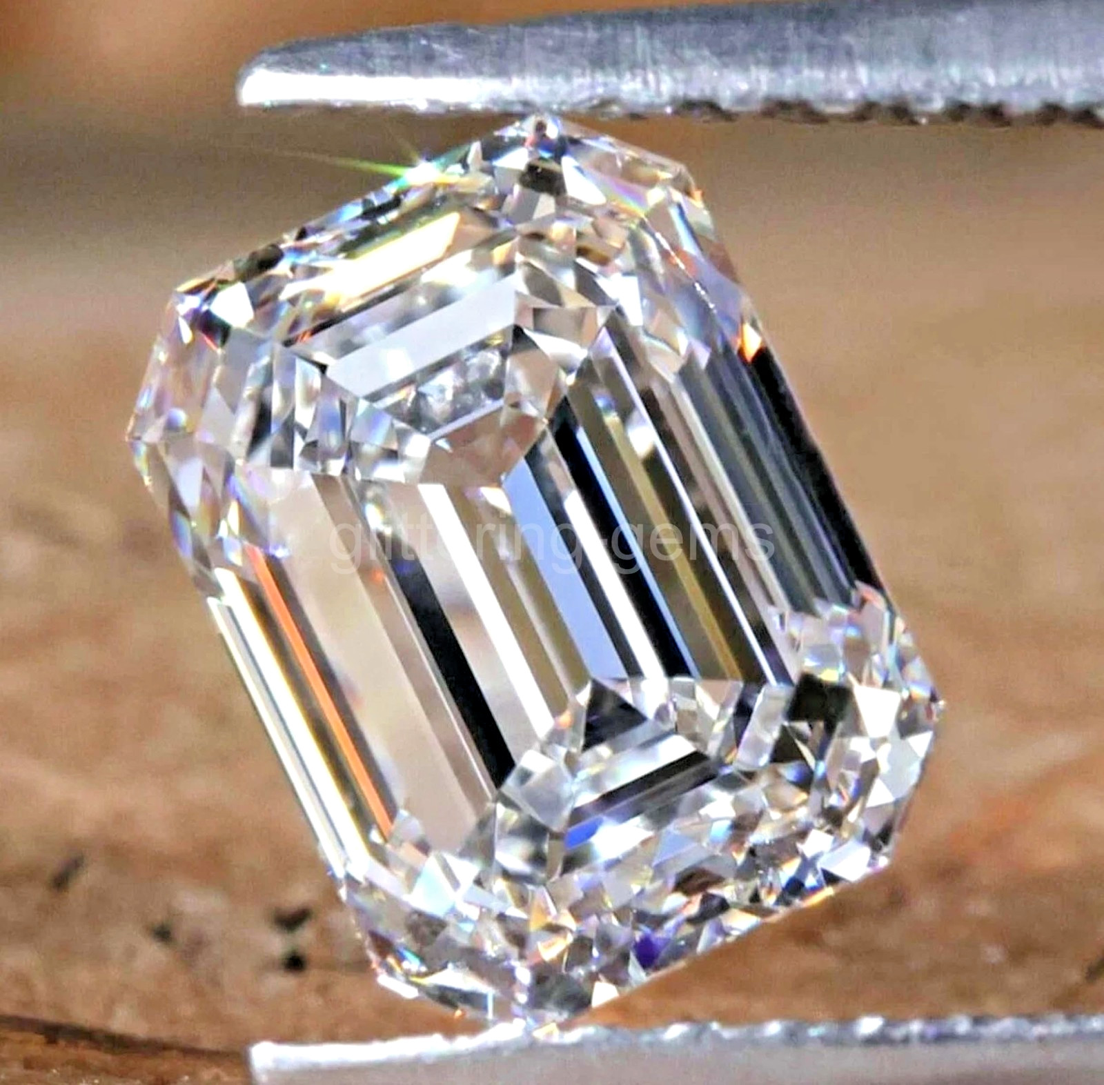 3.20 Ct Emerald Cut Lab Grown Diamond D Color VVS1 IGL Certified Loose Gem 5DOQ