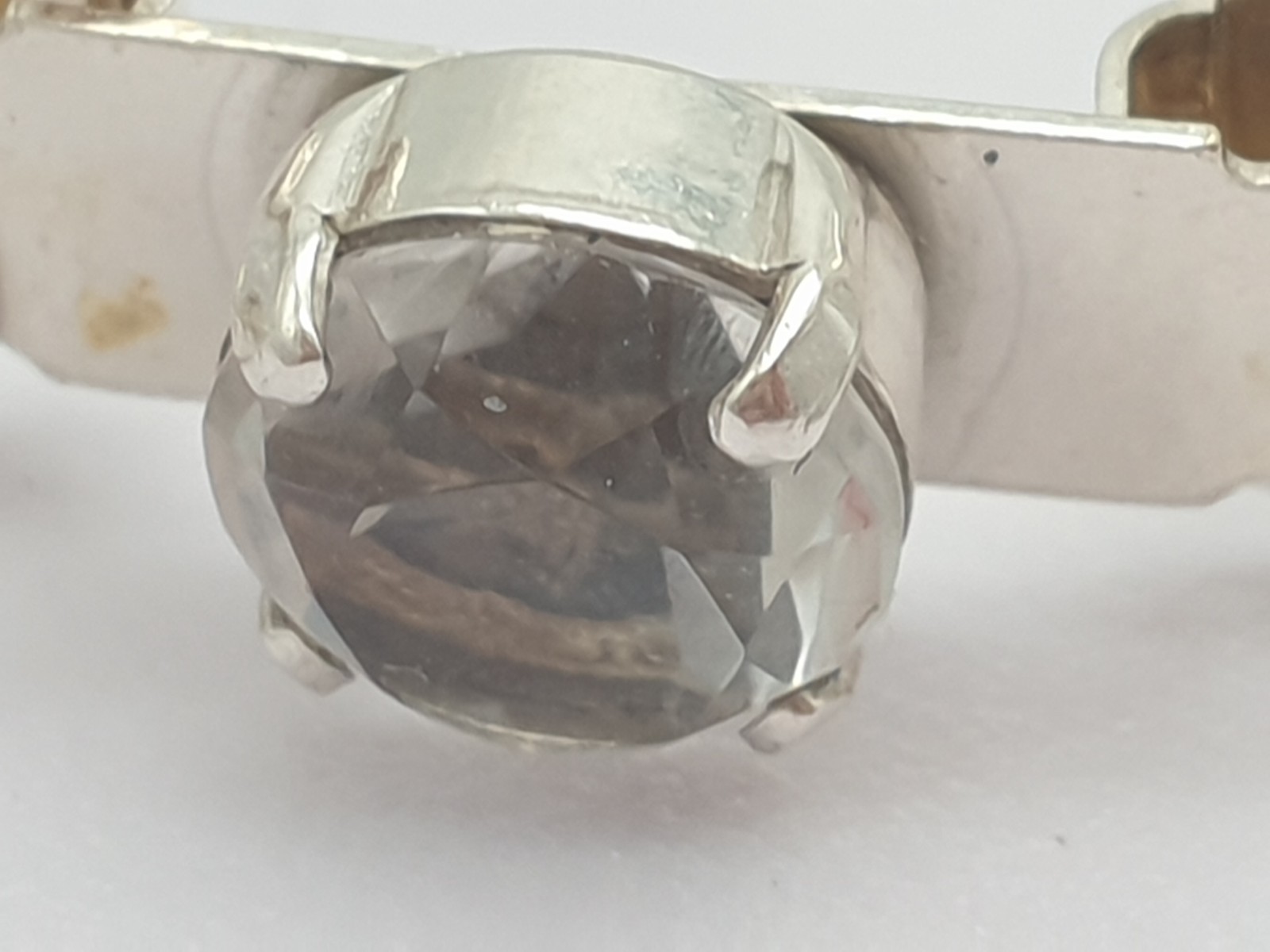 Silver bracelet 835 / real silver / 17.5cm / 12.4g