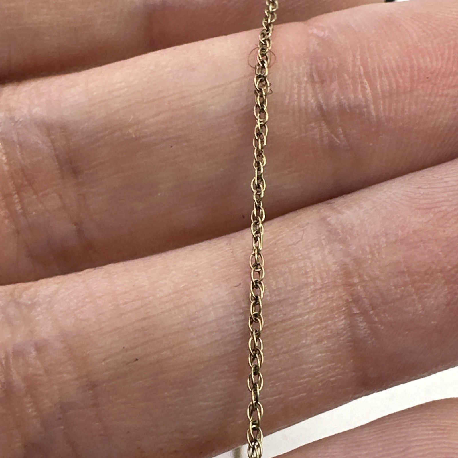 14K GF PPC Princes Pride Creations Gold-filled Heart Pendant Necklace 18”