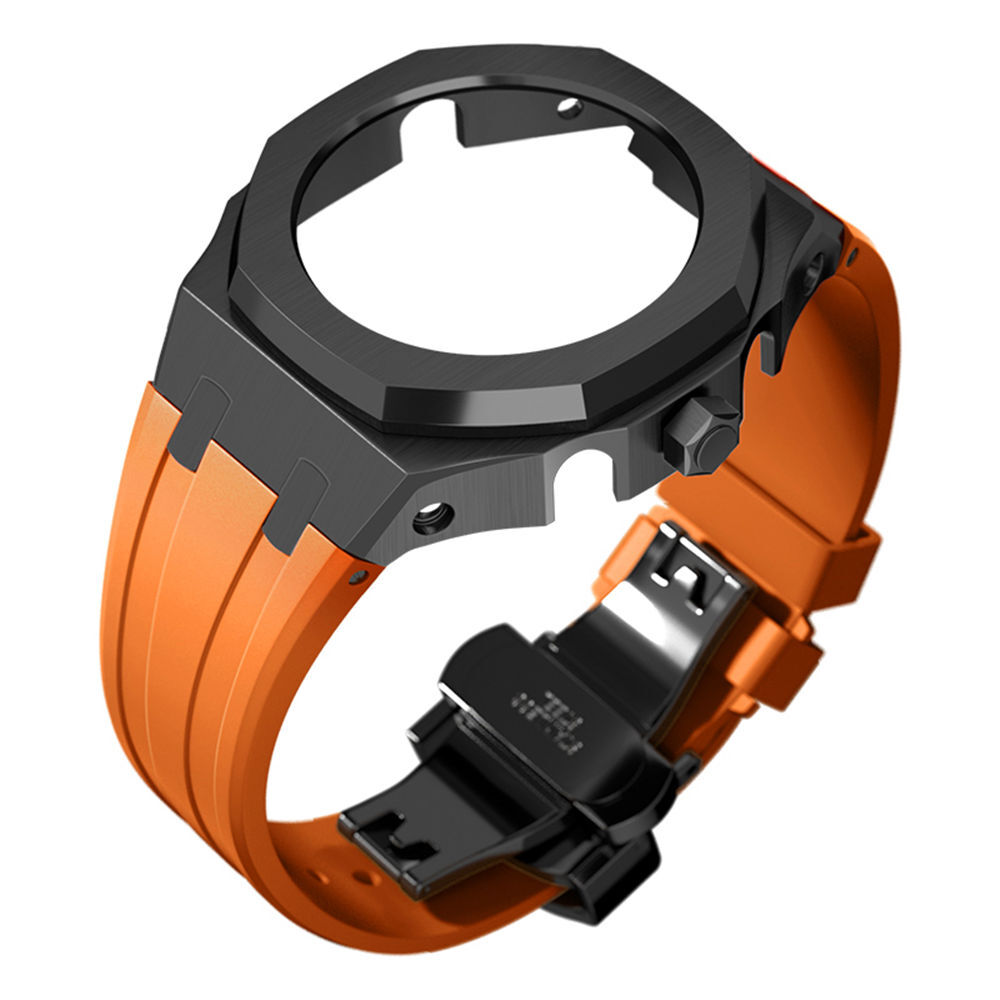 Premium 316L Stainless Steel Case + Strap AP Mod Kit for Casioak GA2100/GA2110