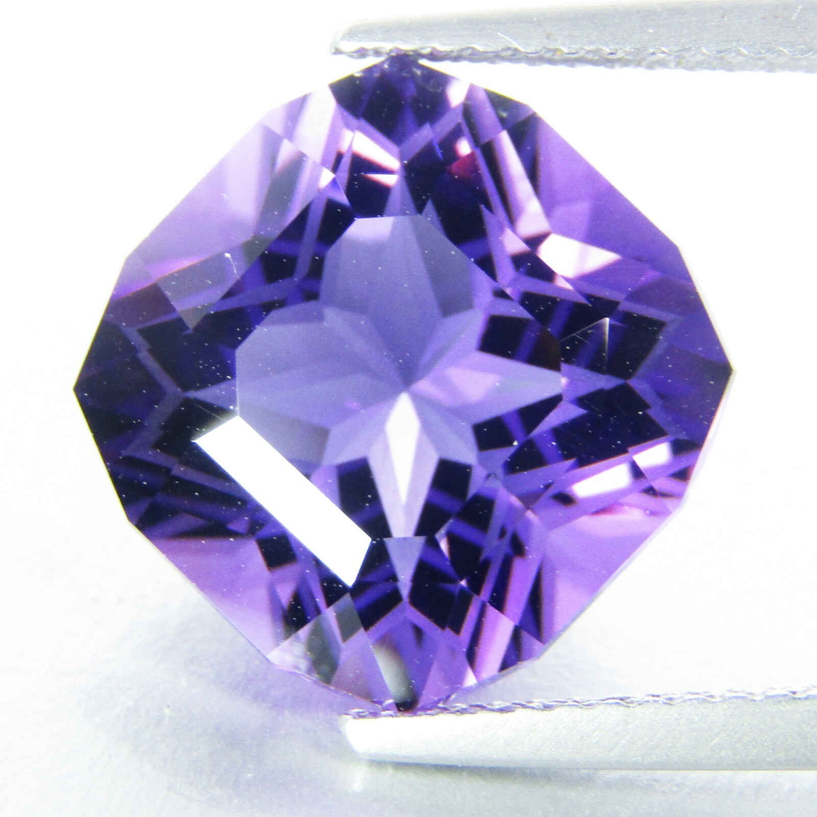 7.16Cts Stunning 100% Natural Amethyst Cushion Custom Cut 12.4mm Collection