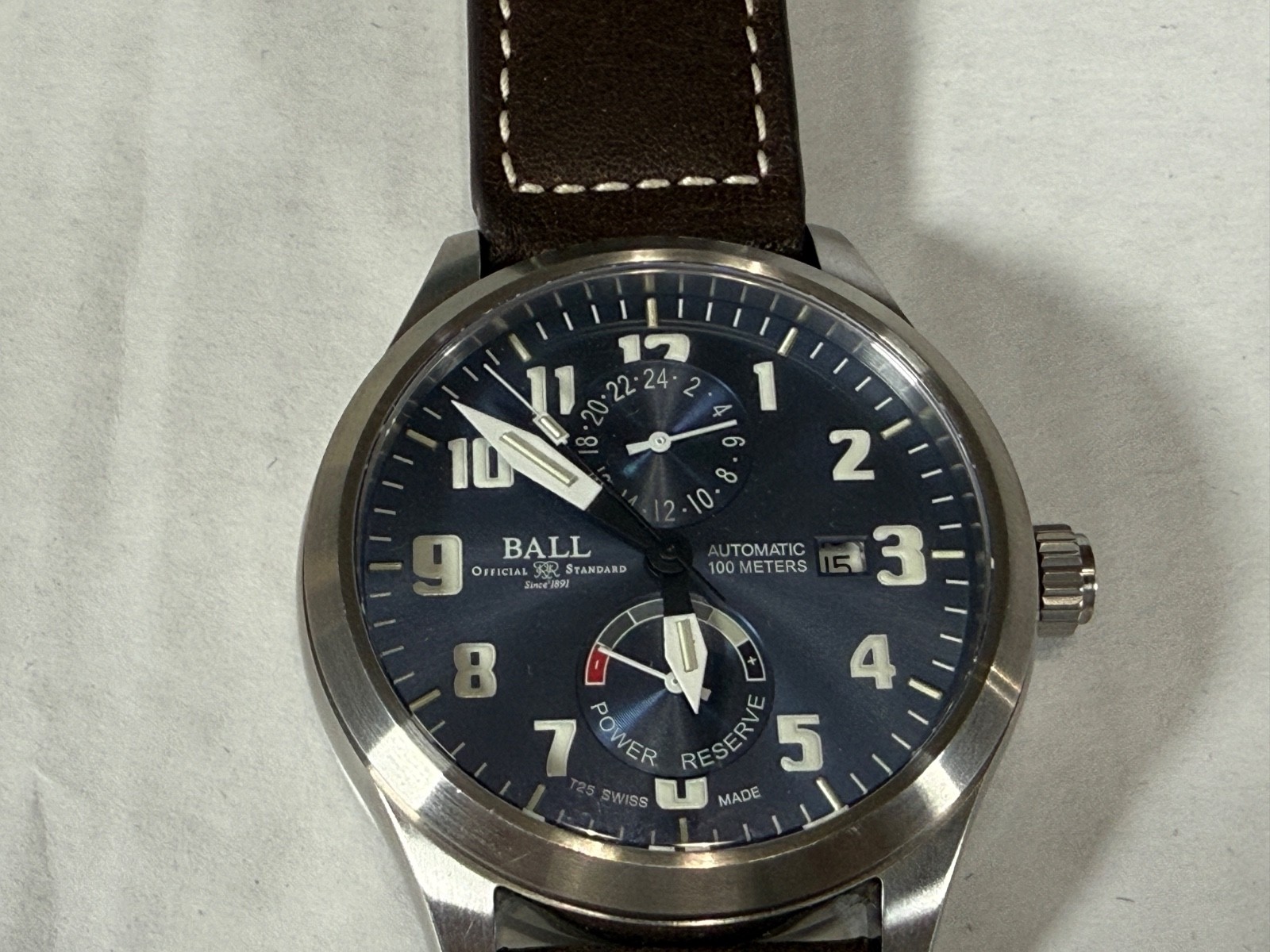 Ball Engineer Master II Voyager GM2128C-LJ-BE, Power Reserve, GMT