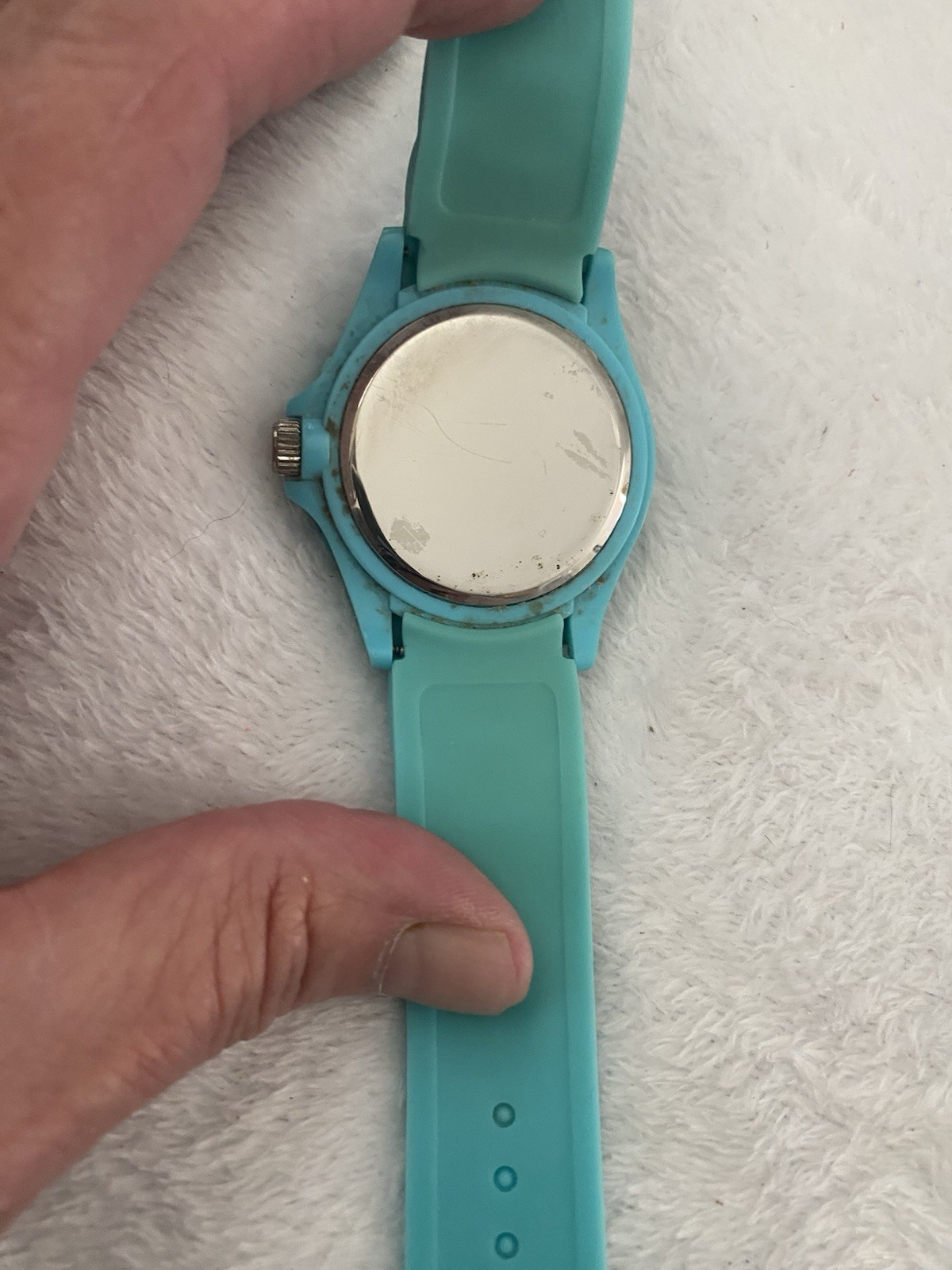 Pedego Aqua Silicone Watch QuartzNewBatteryRunning 3 ATM Water Resistant