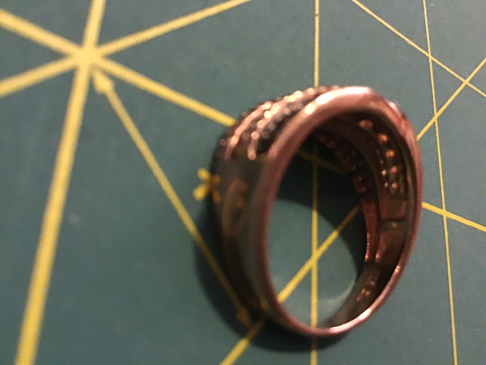 Fuzion Creations CZ “Ring Sterling Silver Size 8.5 CN FZN