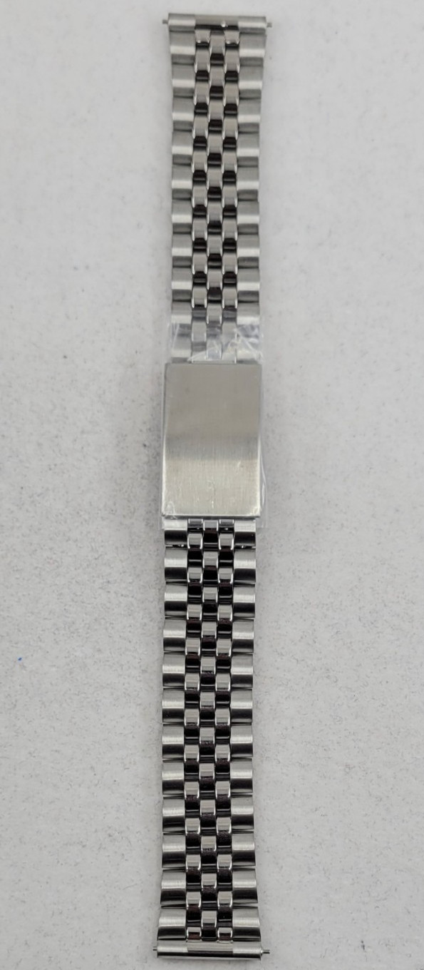 Hadley Roma Men’s Stainless Steel 18mm Watch Band MB5296W