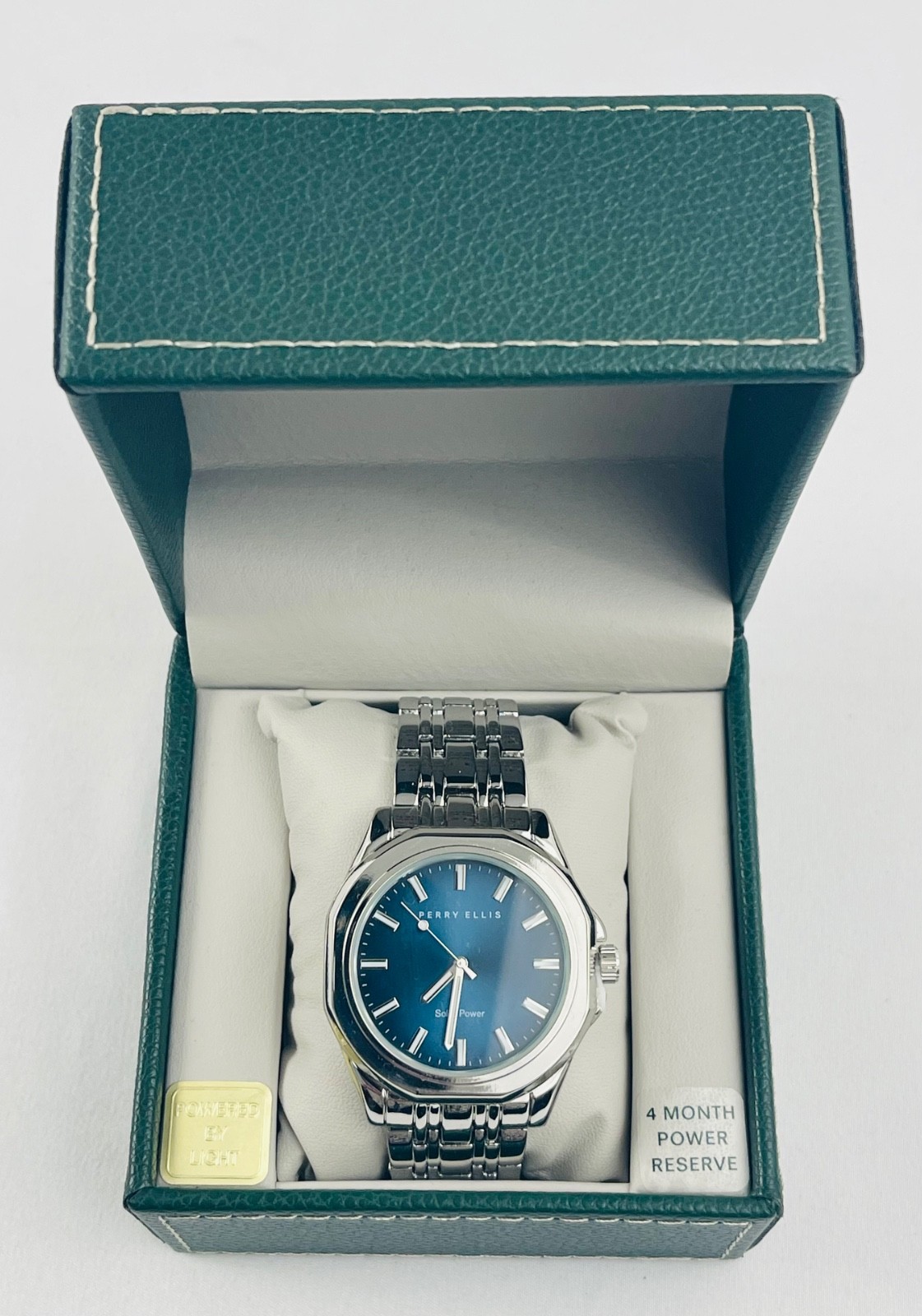 Men’s Perry Ellis Watch Solar or Ultra Thin Collection Timepiece 4 styles $100