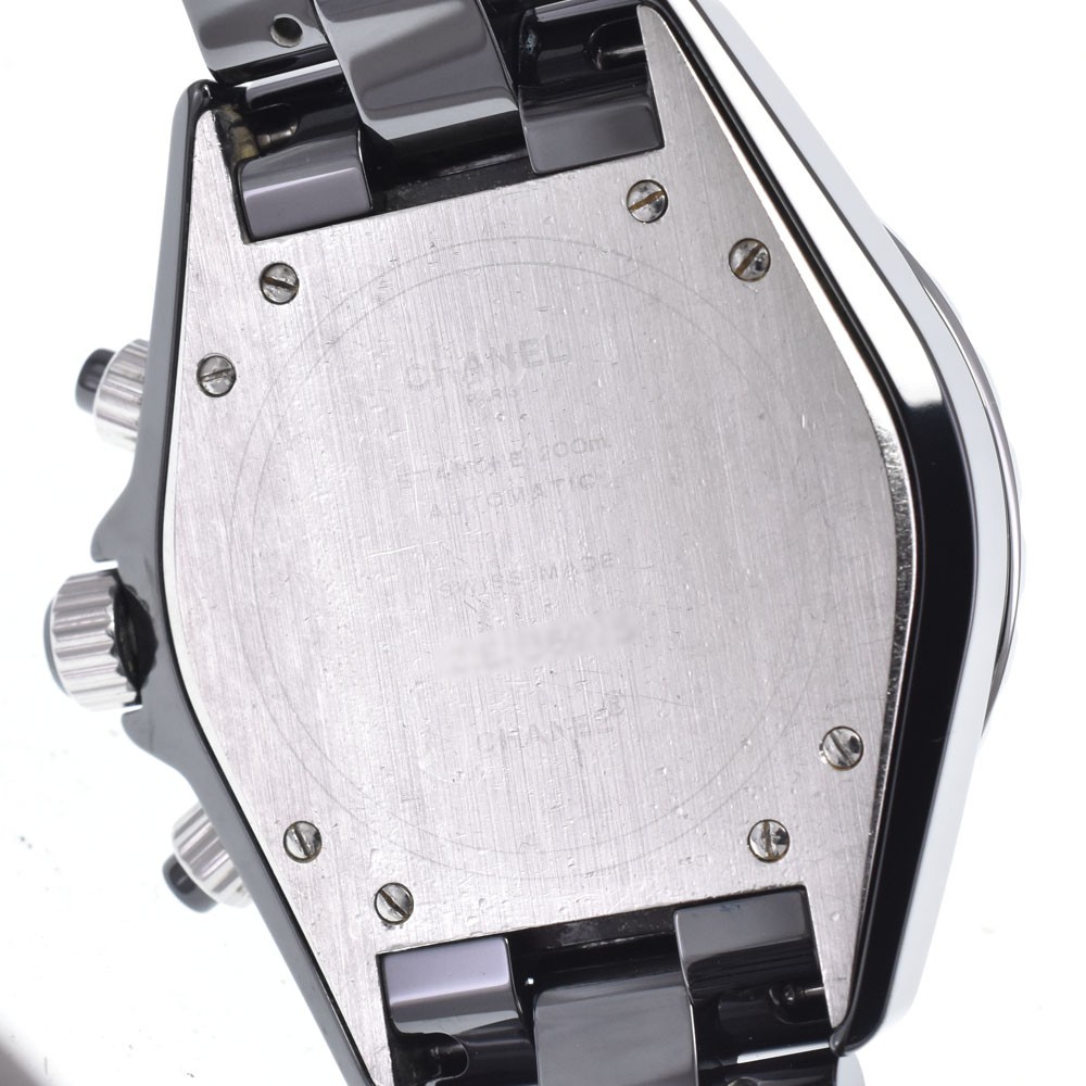CHANEL J12 H0940 Ceramic chronograph black Dial Automatic Men’s Watch N#148639