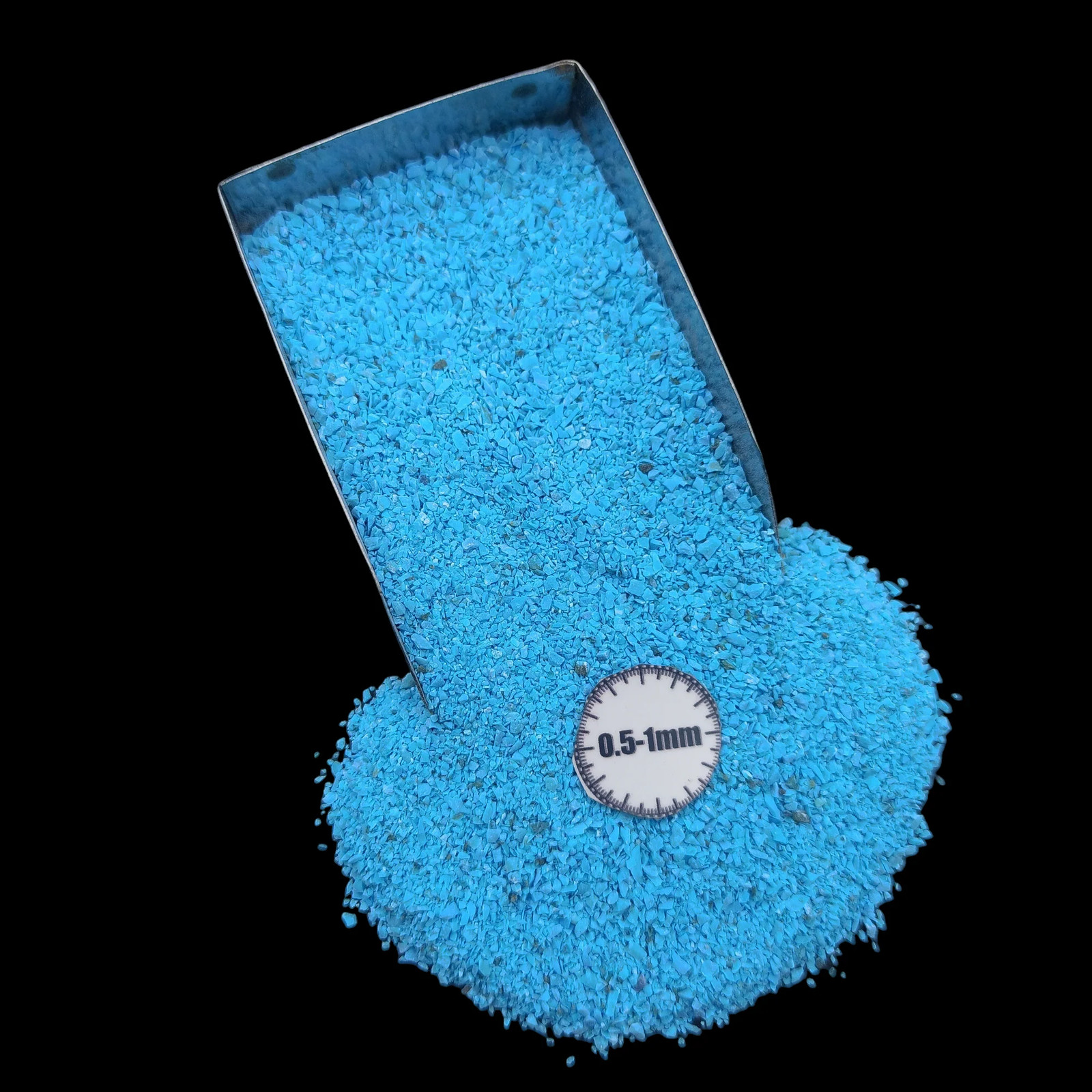 New Turquoise 0.5-1mm Stone Granules for Resin Jewelry Decor