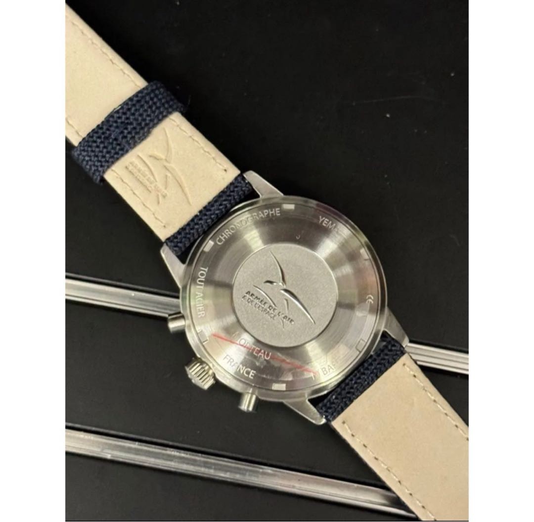 Yema Ymhf1582-Aa-Gg Analog Quartz Men New Flygraph Mecha Vintage 889211747