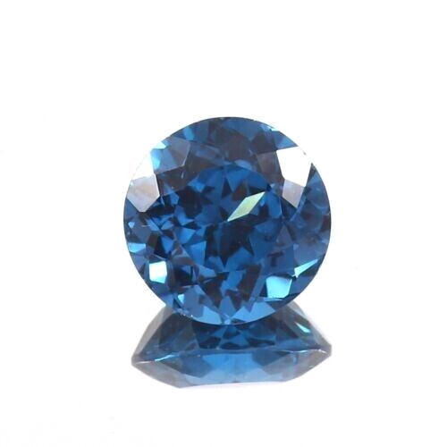 AAA 11.50 MM Natural Flawless Brazilian Blue Tourmaline Loose Round Gemstone Cut