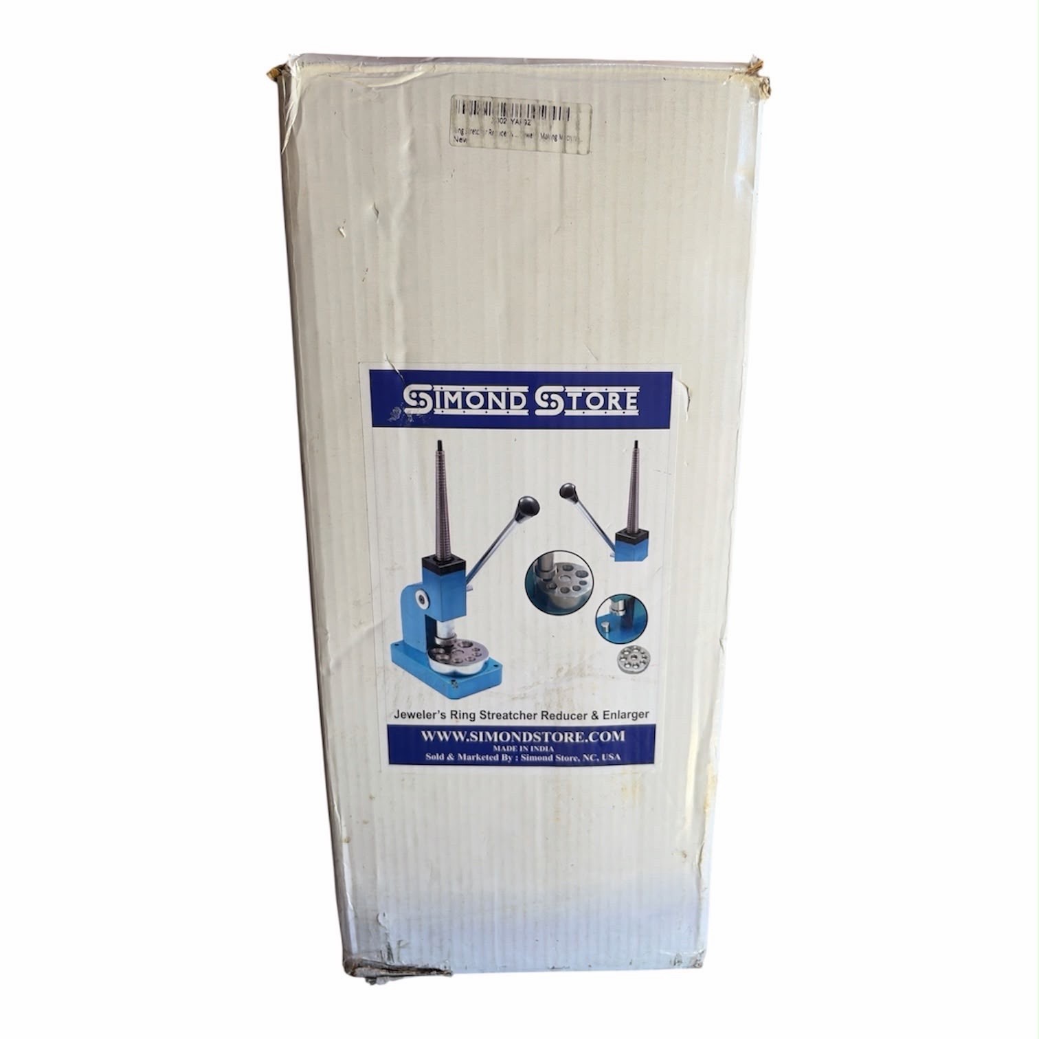 Simond Store Jeweler’s Ring Stretcher Reducer Enlarger 4-Spline Open Box
