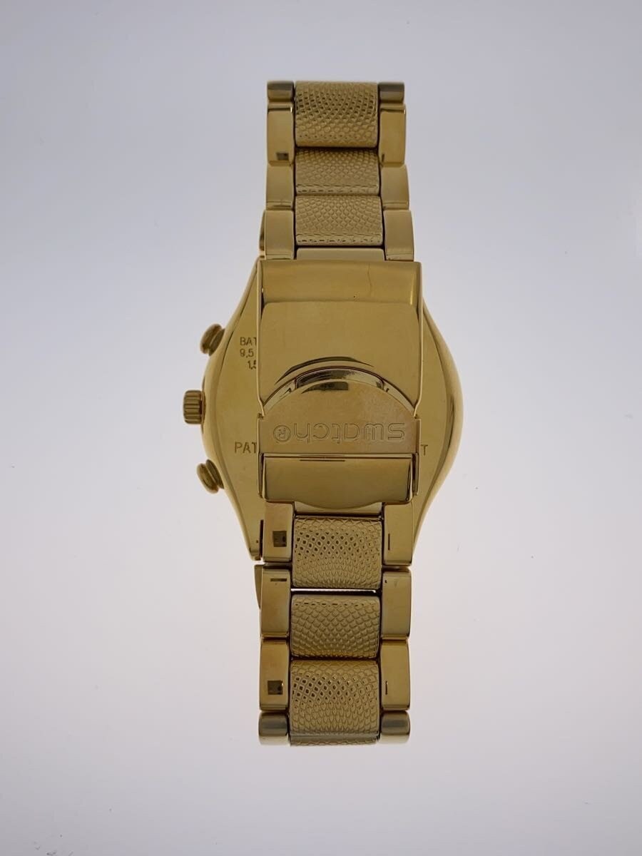 SWATCH Watch / Analog / Stainless Steel /GLD/GLD/SS//