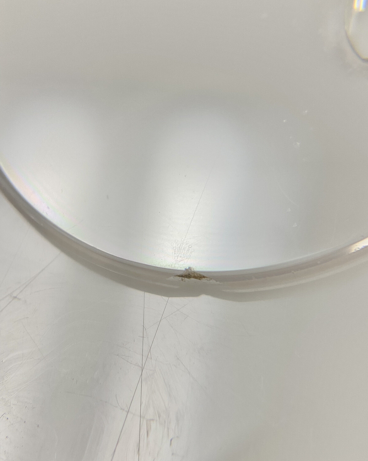 Genuine Rolex Sapphire Cyclop Crystal 25-295C. #2