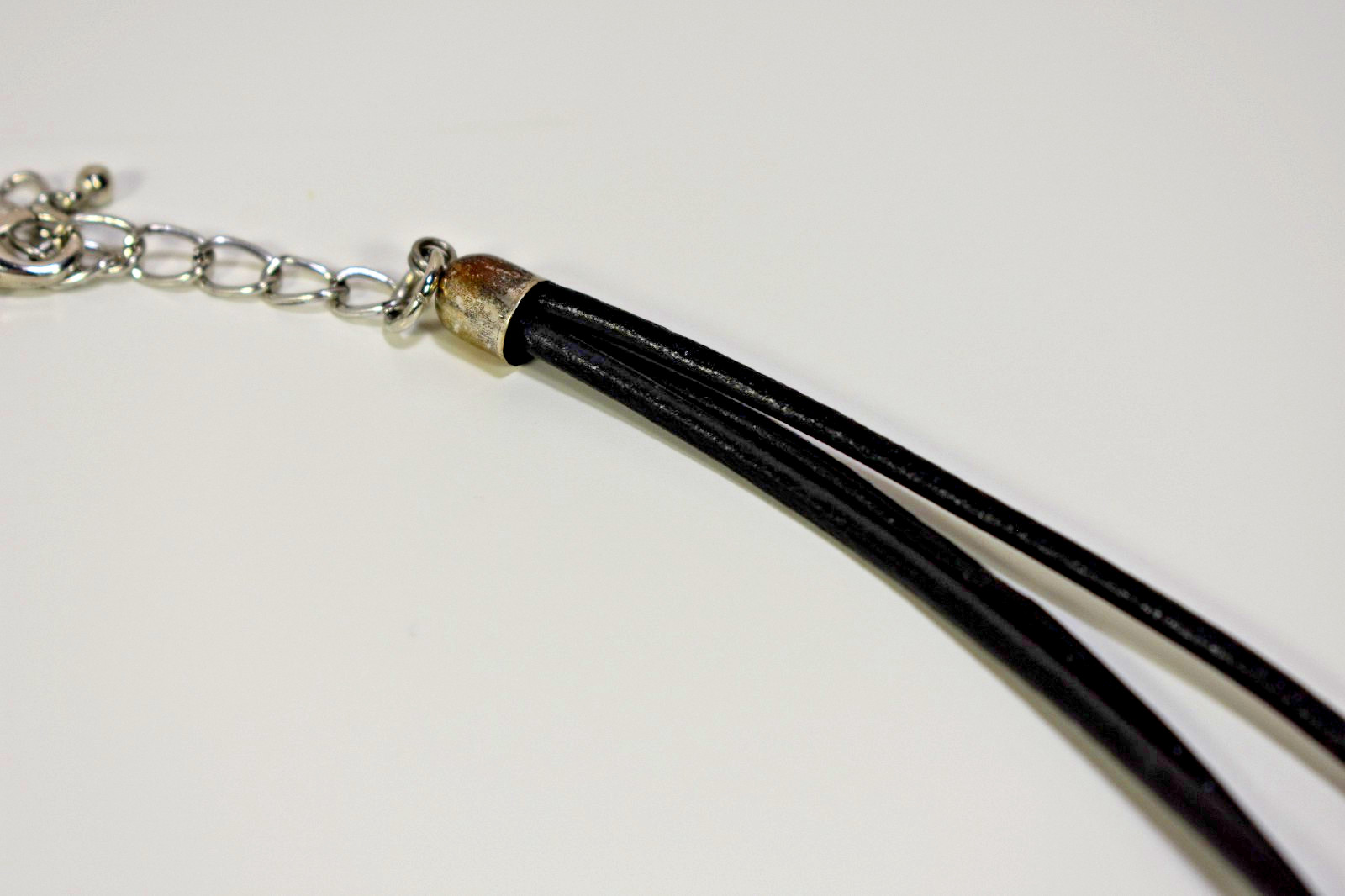 Scooter Bijoux – Women’s Eva Multi-String Necklace In Cord And Silver