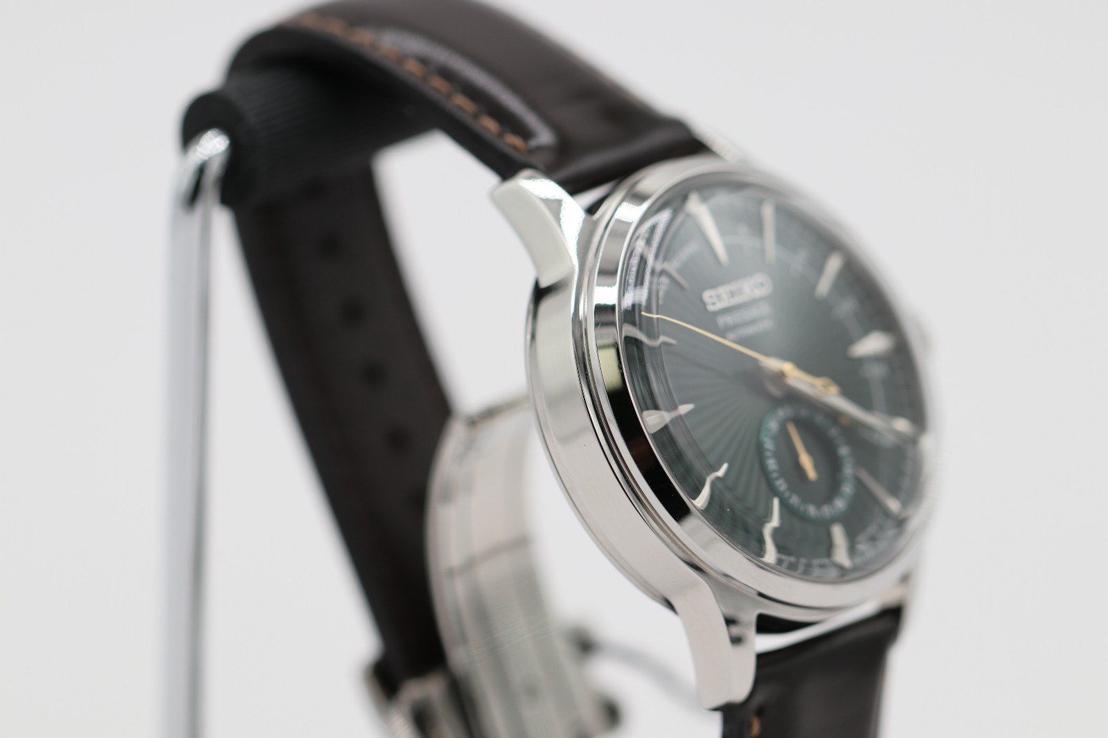 Seiko Presage Automatic Green Men’s Watch – SSA459