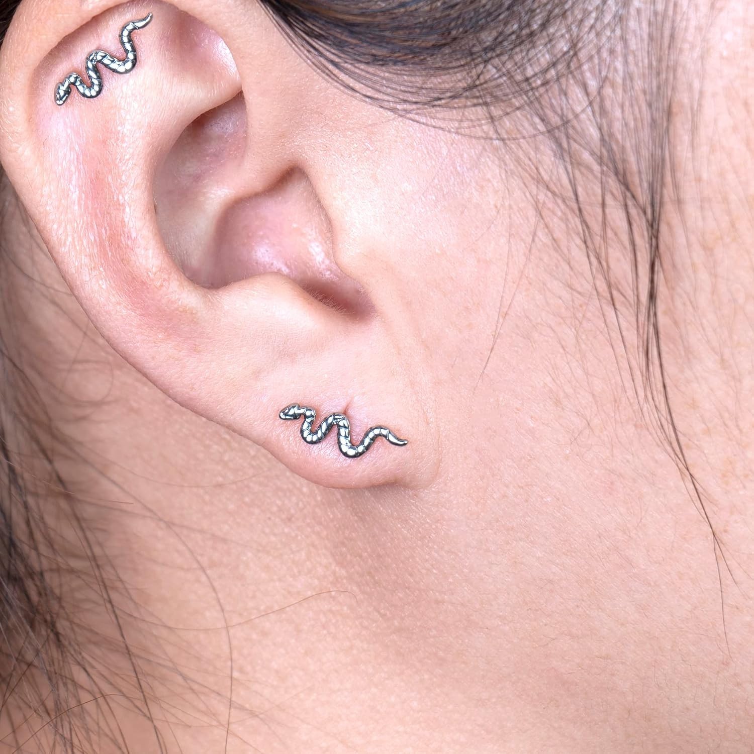 G23 Hypoallergenic 18g Flat Back Stud Earrings | F136 Implant Grade Titanium …
