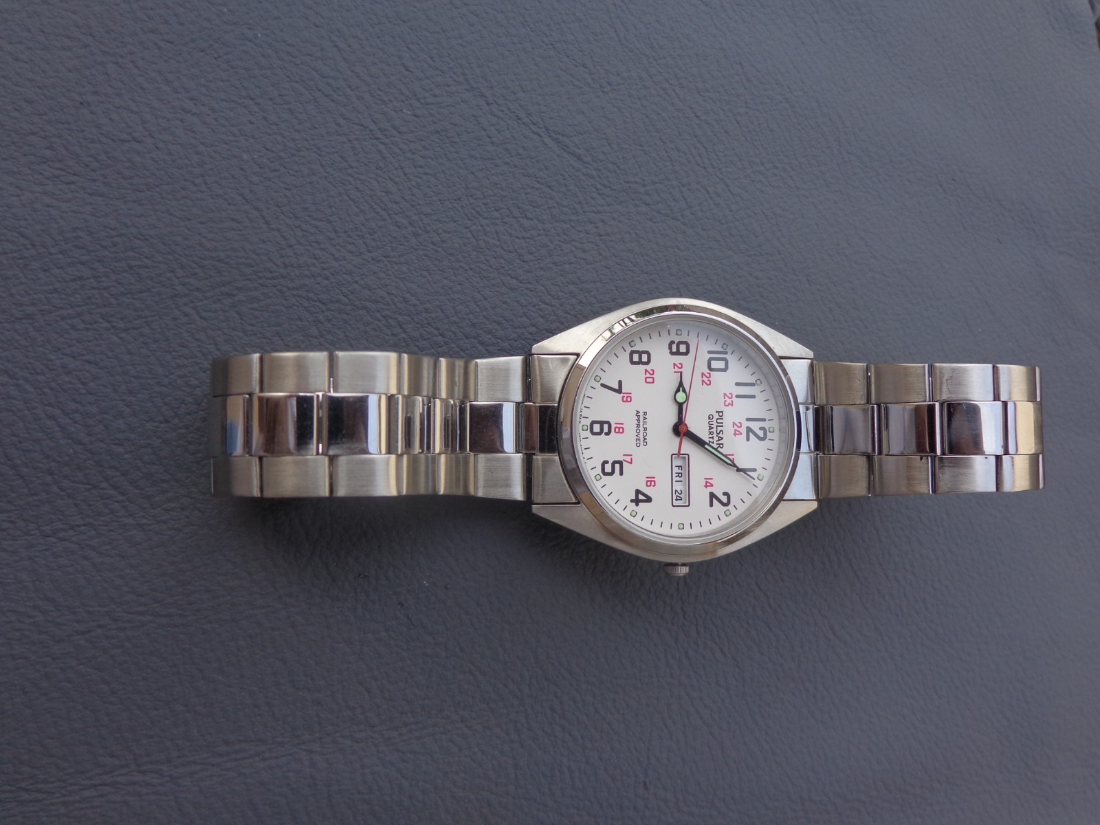 VINTAGE PULSAR “RAILROAD APPROVED” DAY-DATE BY SEIKO V533-9A00