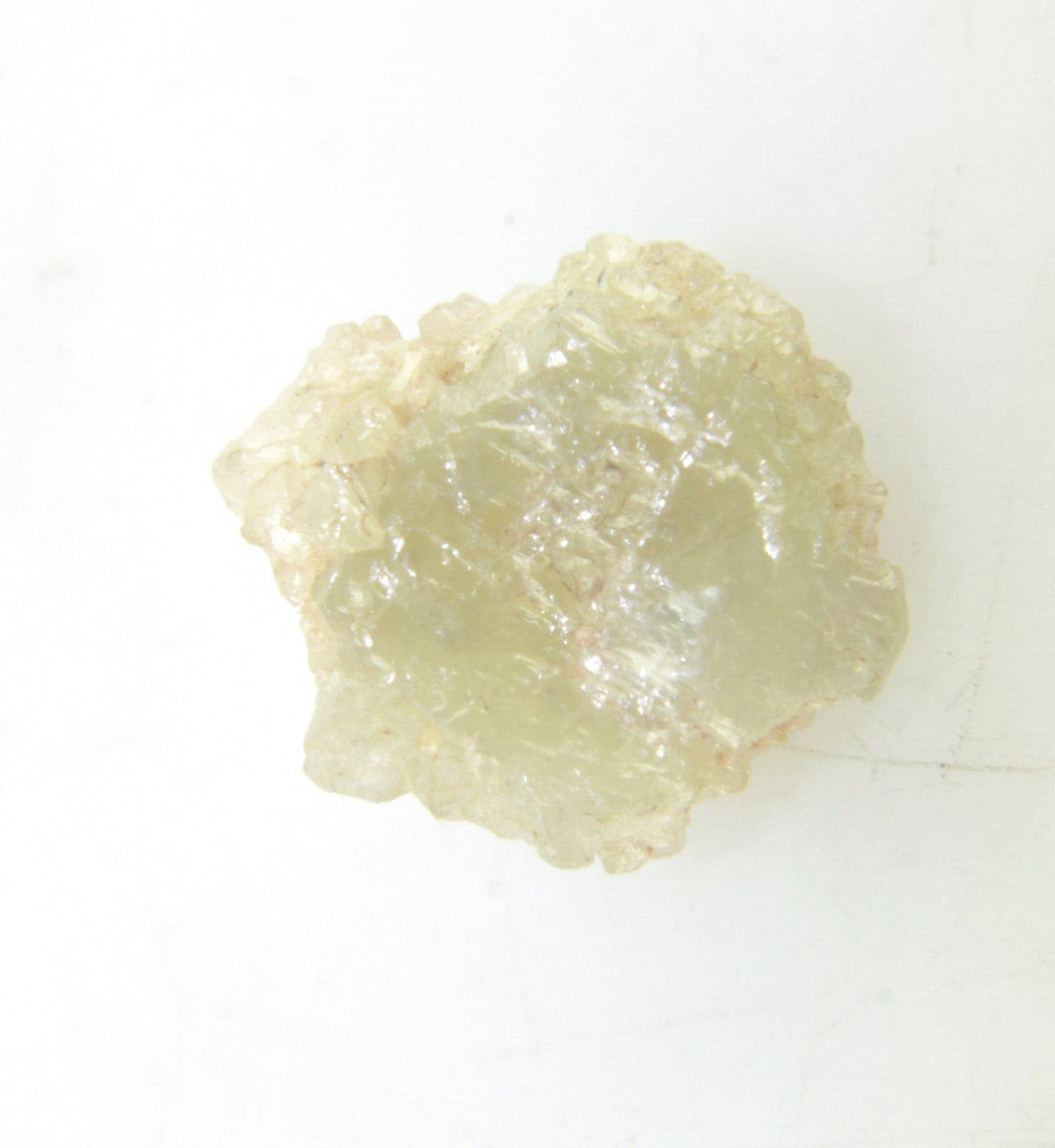 1.68 CTS NATURAL REAL RAW UNCUT GREY ROUGH DIAMOND 8.09×7.69×4.45 MM