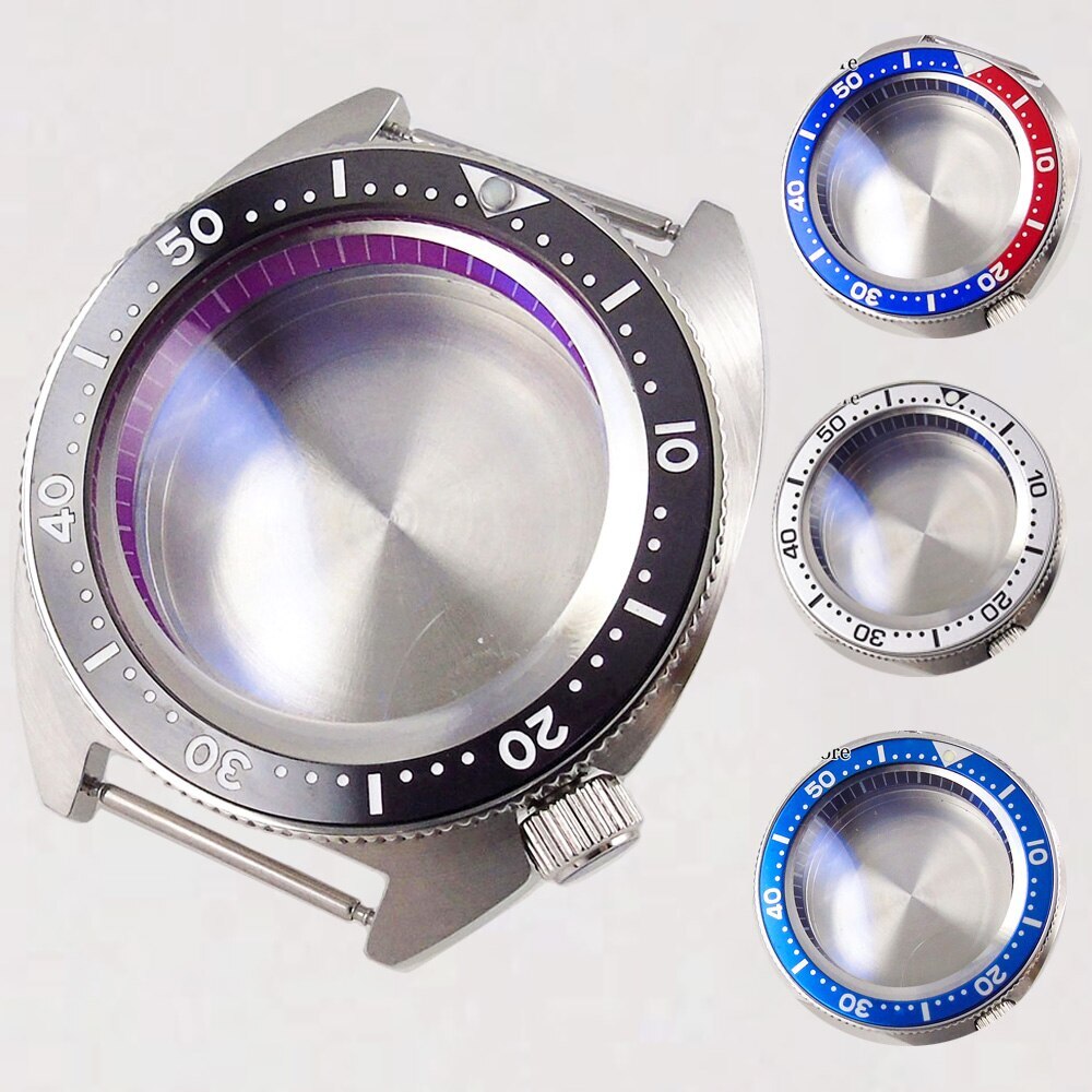 41mm Watch Case Fit for NH35 NH36 PT5000 ETA 2824 ST2130 Movement Domed Sapphire