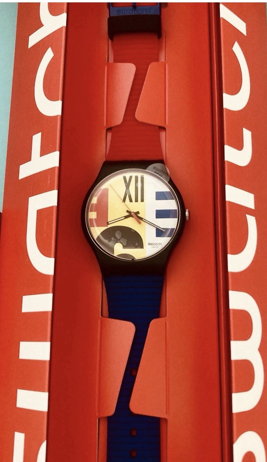 Limited Edition Swatch 1987 Six To Nine 6 To 9 REVIVAL New Gent 41mm Reloaded