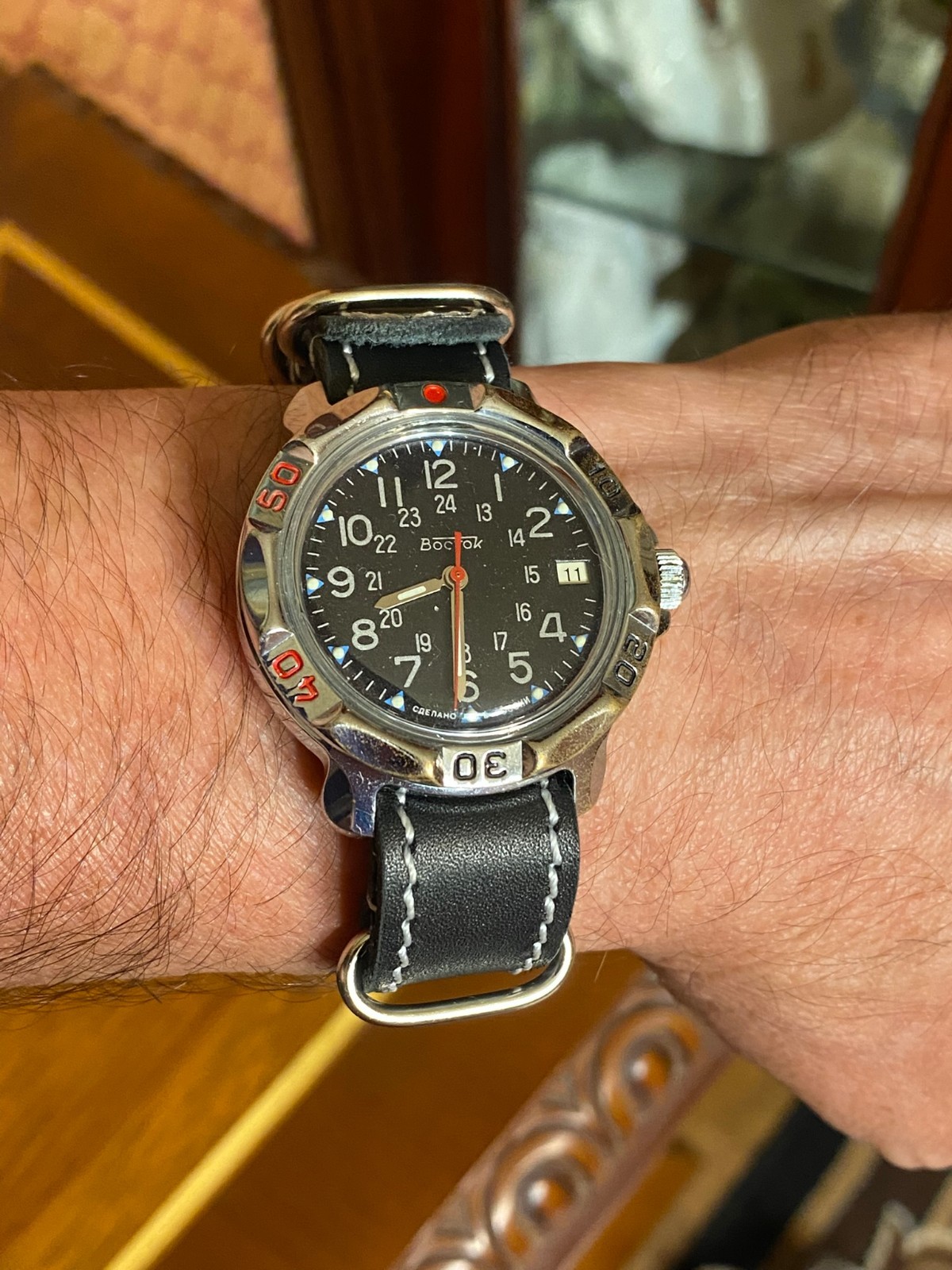 Часы Vostok Commander Amphibian, СССР