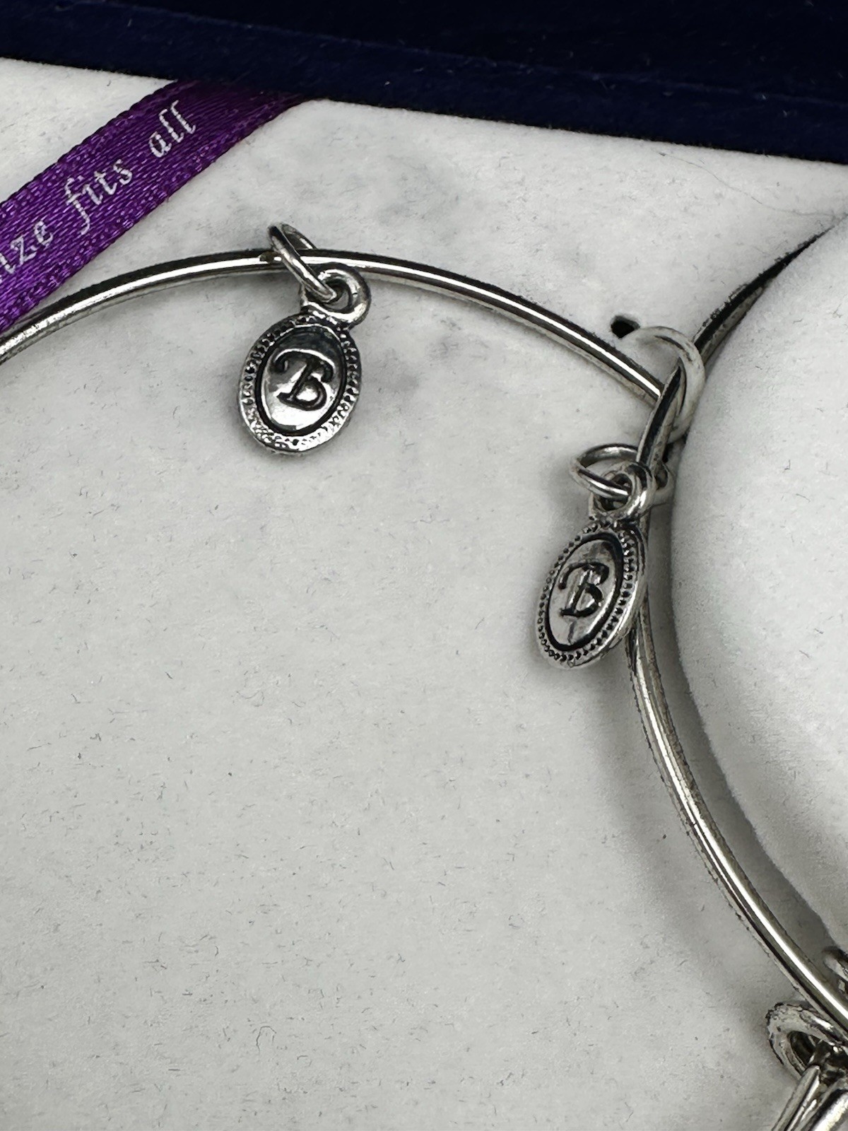 Bella Perlina Charm Bracelet Trio I Love My Dog Series Stainless Steel