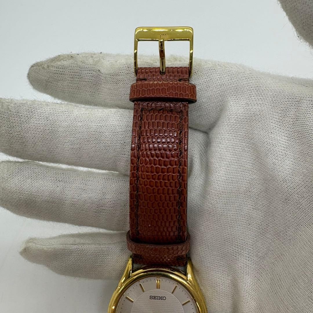 SEIKO gold watch, working condition, crown OK