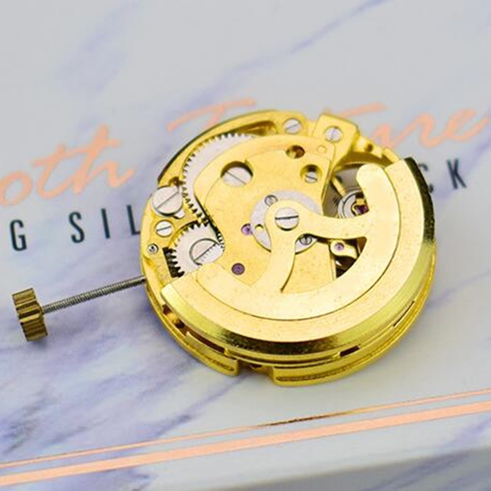 27mm Gold Skeleton 2004 Adjustment Radiation Pattern Automatic Watch Movement