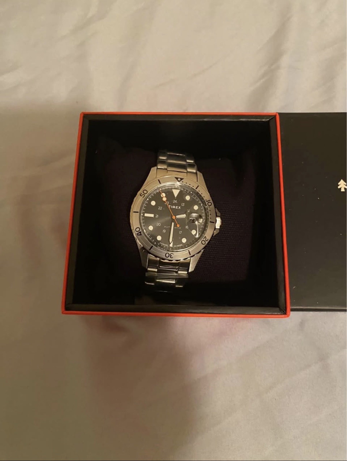 Huckberry x Timex Navi XL Automatic “Arctic Night” Watch