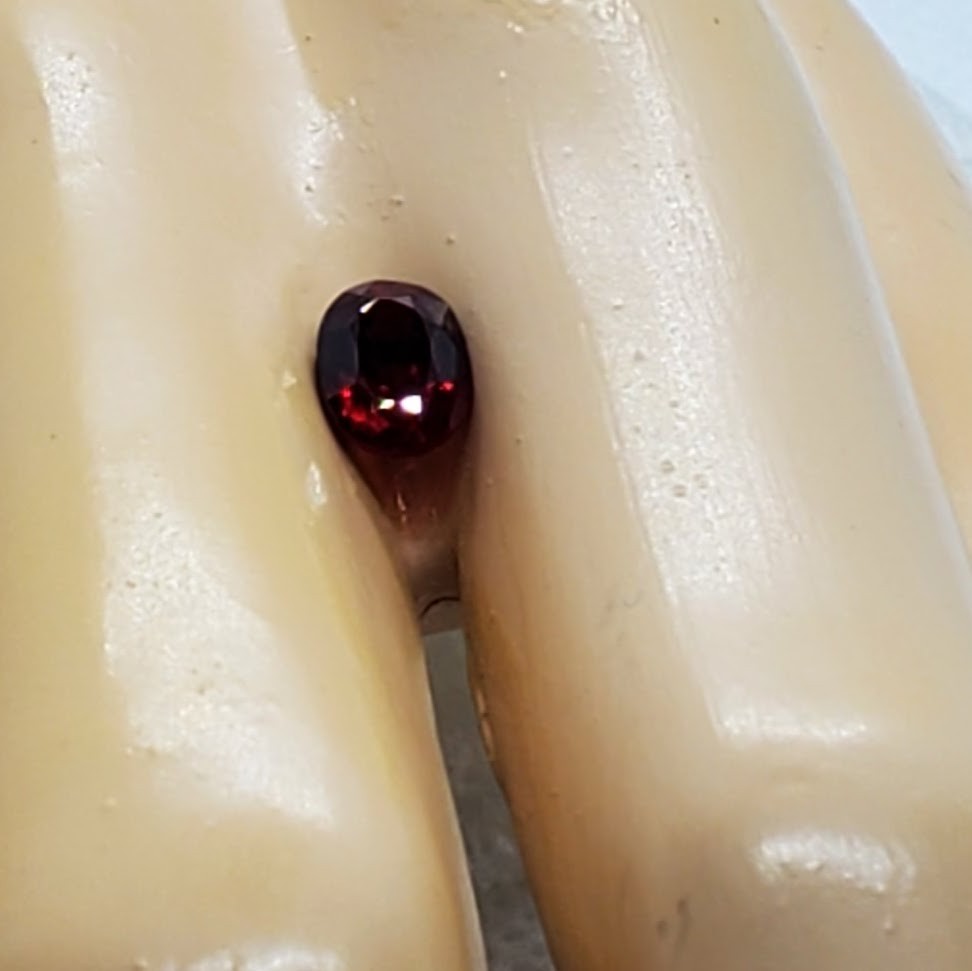 Loose Natural Unheated Burma Red Spinel 1.06 Ct Oval GIA Cert