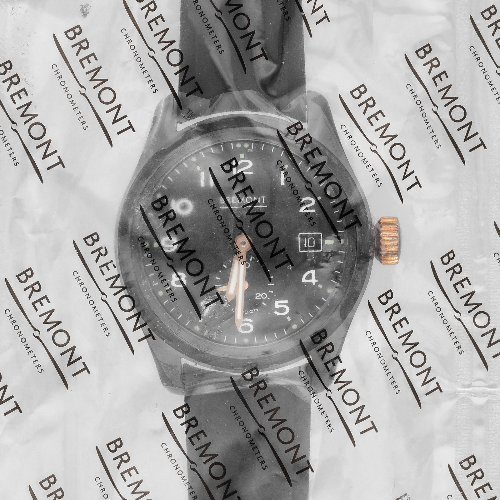Bremont Broadsword Jet Black Dial 40mm Automatic Men’s Watch BROADSWORD-JET-R-S
