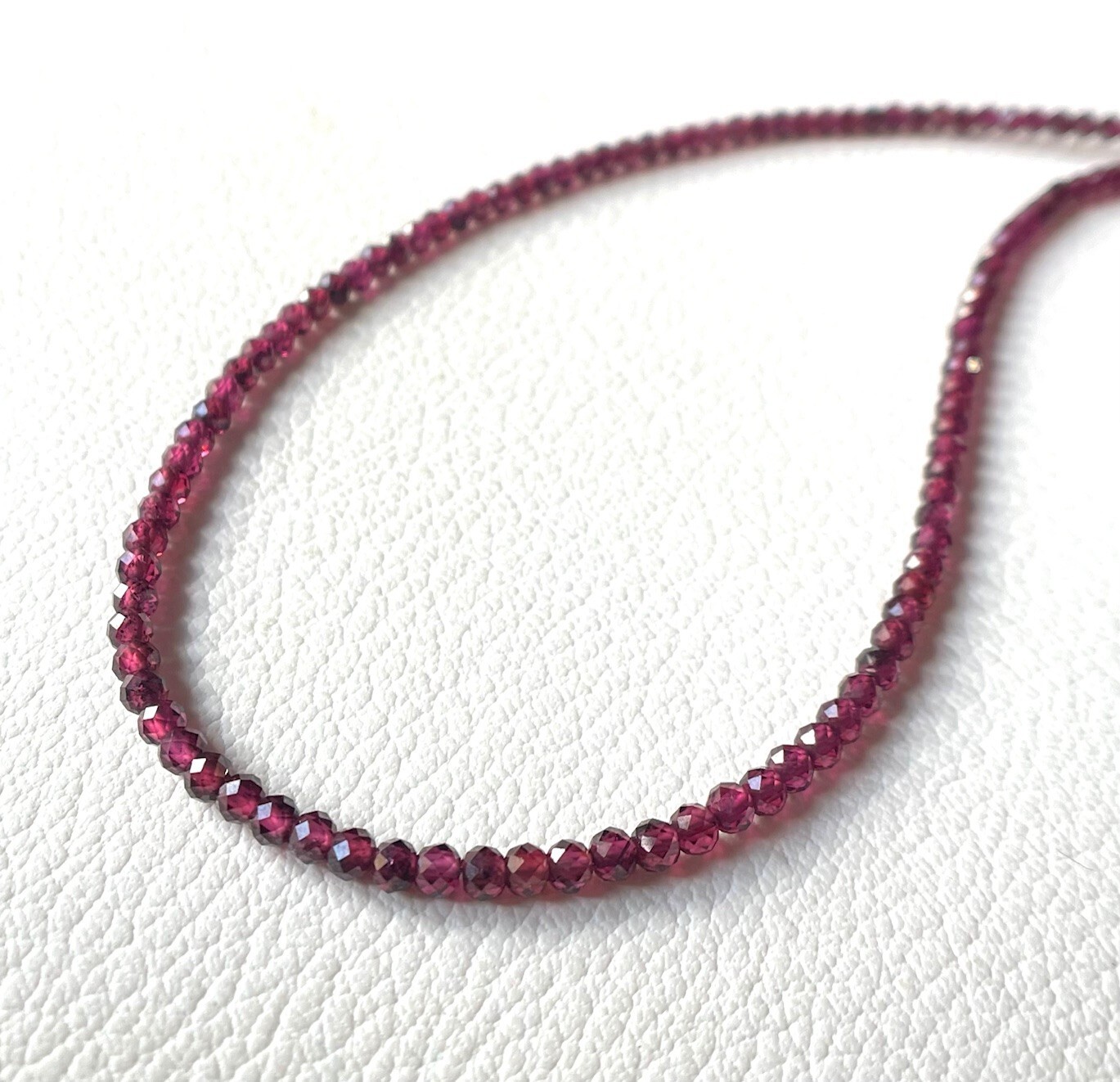 Natural Rhodolite Garnet Faceted Roundelle Beads Gemstone , Faceted Garnet Beads