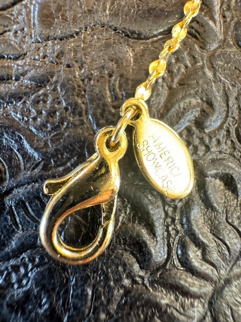 Vintage American Showcase Gold Tone Twisted Rope Chain Bracelet 7.5″ Made in Kor