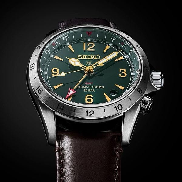 SEIKO Prospex Alpinist GMT SBEJ005 Green Dial Automatic 6R54 JDM New