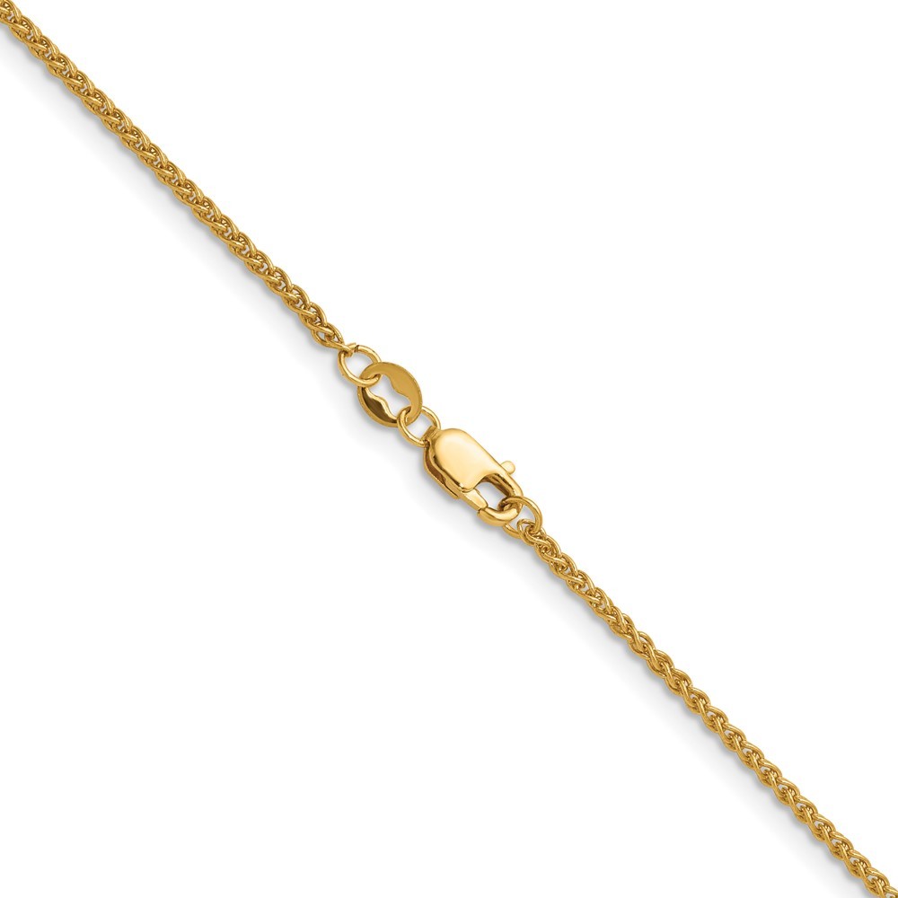 1/20 14K Gold Filled 1.5mm Solid Spiga Chain Necklace
