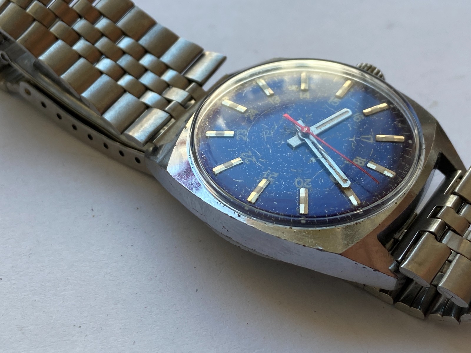 Vintage RARE SOVIET RAKETA PAKETA 24 2609.HA USSR SALE RRR COLLECTION BEAUTIFUL