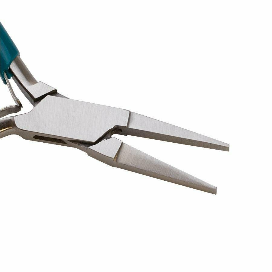 4-1/2″ Teal Slimline Flat Nose Pliers Jewelry Making Beading Wire Wrapping Tool