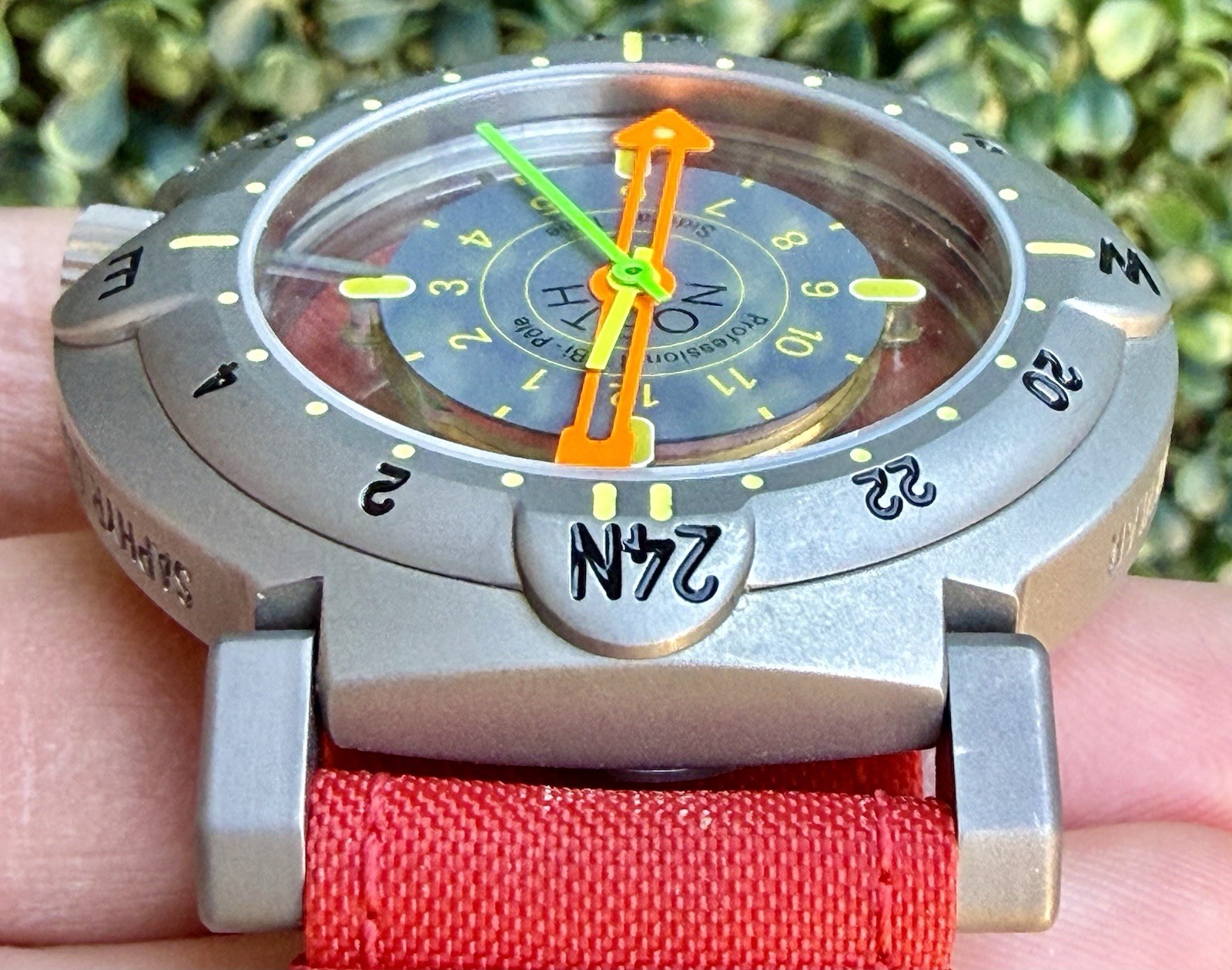 Rare Yema Bipole Jean-Louis Etienne Transantarctic Expedition Compass Watch Only
