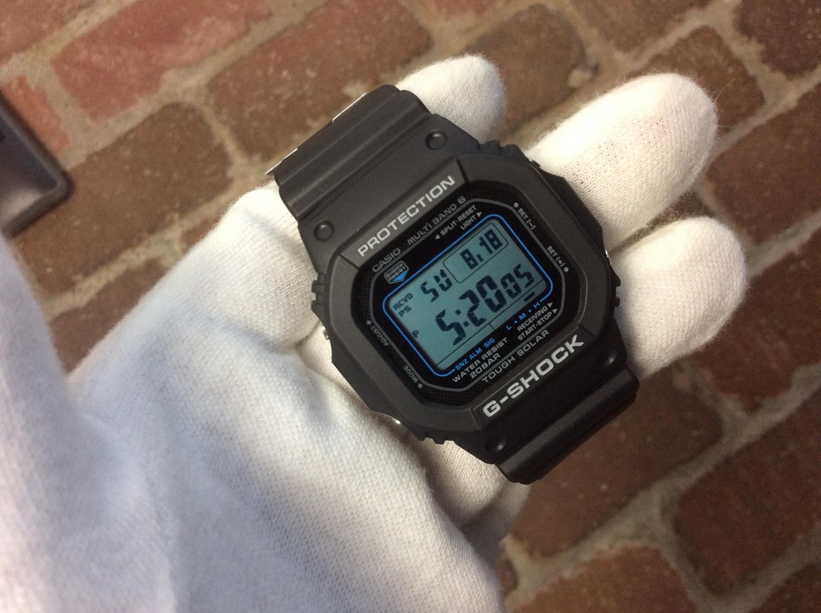 NEW Casio G-Shock Tough Solar Multi Band 6 Digital Watch GW-M5610U-1CJF JDM