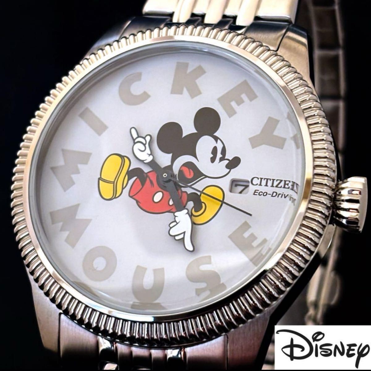 [B1P] Citizen Eco Drive Mickey Mouse Disney Park Watch [q9n]